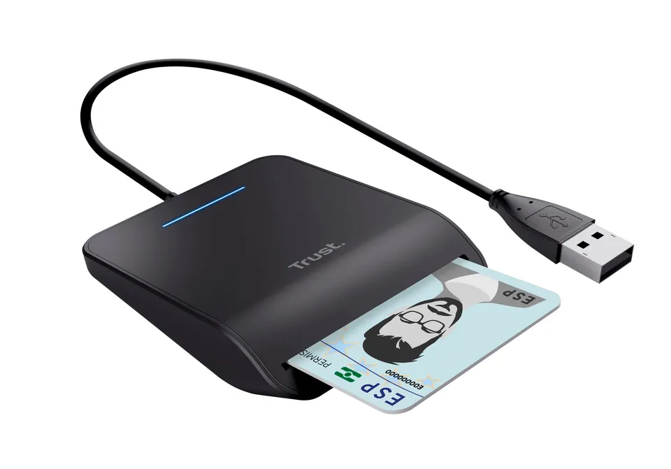 trust-lecteur-de-carte-dni-usb-lecteur-de-carte-d-identit-puce-fips-201-iso-7816 image 1