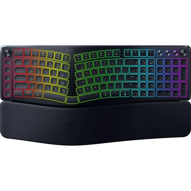 razer-pro-type-ergo-clavier-ergonomique-sans-fil-rgb-disposition-s-par-e-ai-prom image 1