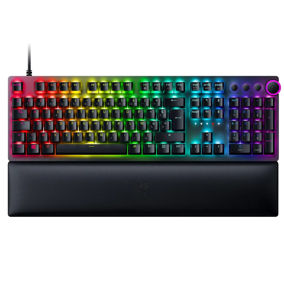razer-huntsman-v2-analog-clavier-gamer-optique-azerty-avec-switches-optiques-ana image 1
