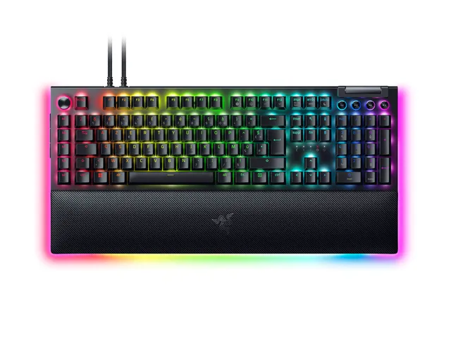 razer-blackwidow-v4-pro-switches-jaune-clavier-gamer-m-canique-azerty-avec-snap- image 1
