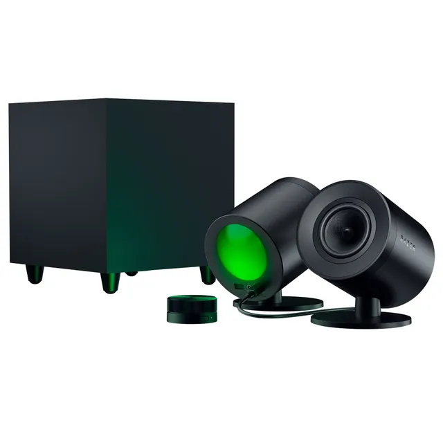 razer-nommo-v2-pro-syst-me-d-enceintes-gaming-2-1-avec-caisson-de-basses-sans-fi image 1