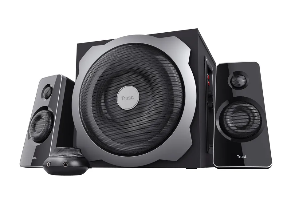 trust-tytan-2-1-enceintes-pc-avec-caisson-de-basses-en-bois-120w-60w-rms-contr-l image 1