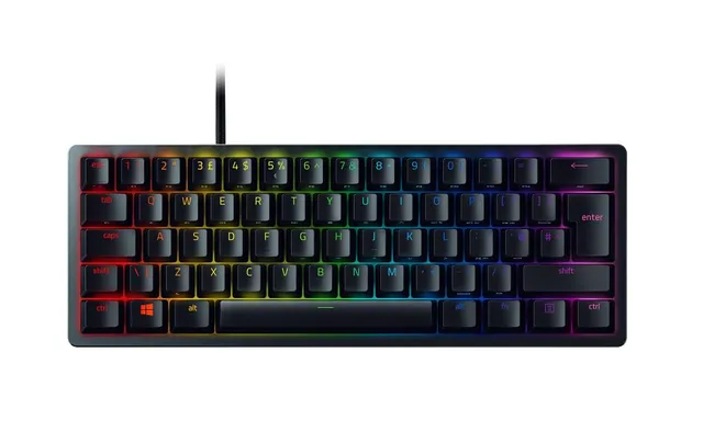 razer-huntsman-mini-switch-violet-clicky-clavier-gaming-compact-60-switches-opto image 1