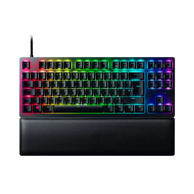 razer-huntsman-v2-tenkeyless-clavier-de-jeu-optique-tkl-commutateurs-optiques-li image 1