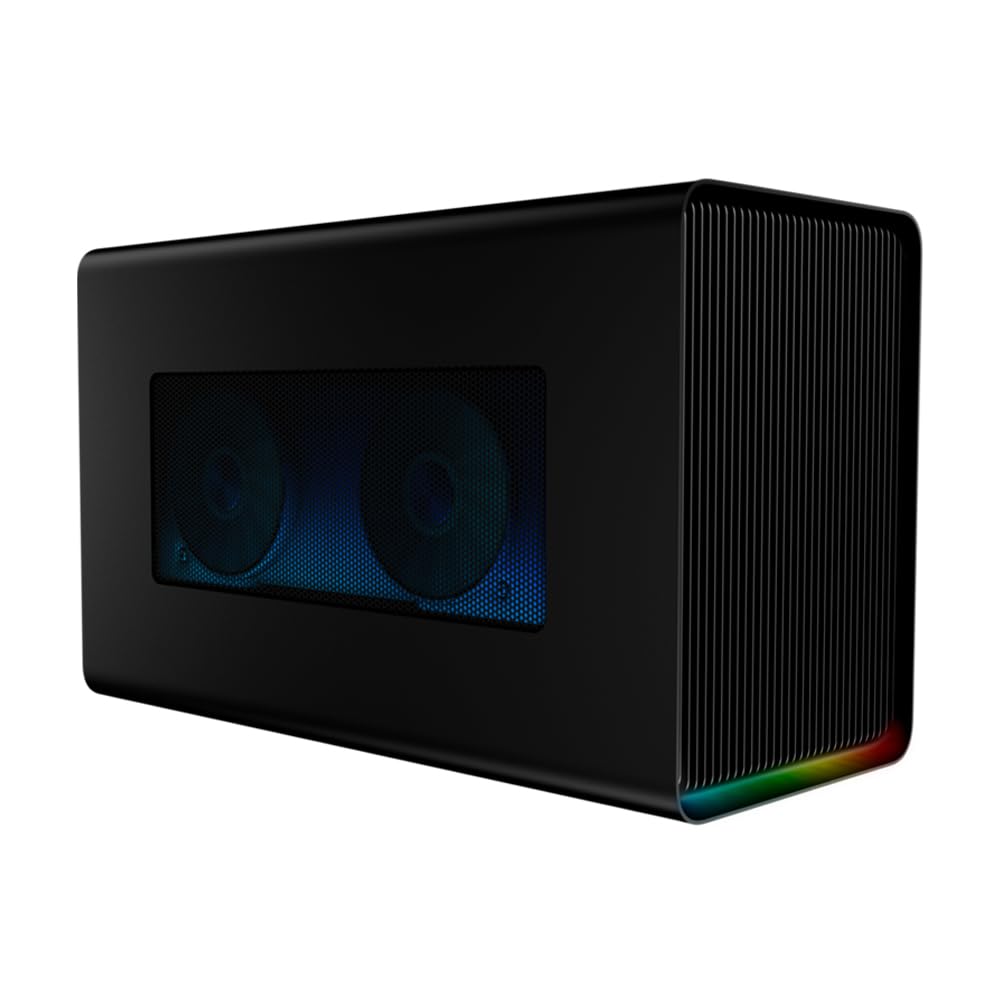razer-core-x-chroma-bo-tier-egpu-thunderbolt-3-avec-clairage-chroma-rgb-supporte image 2