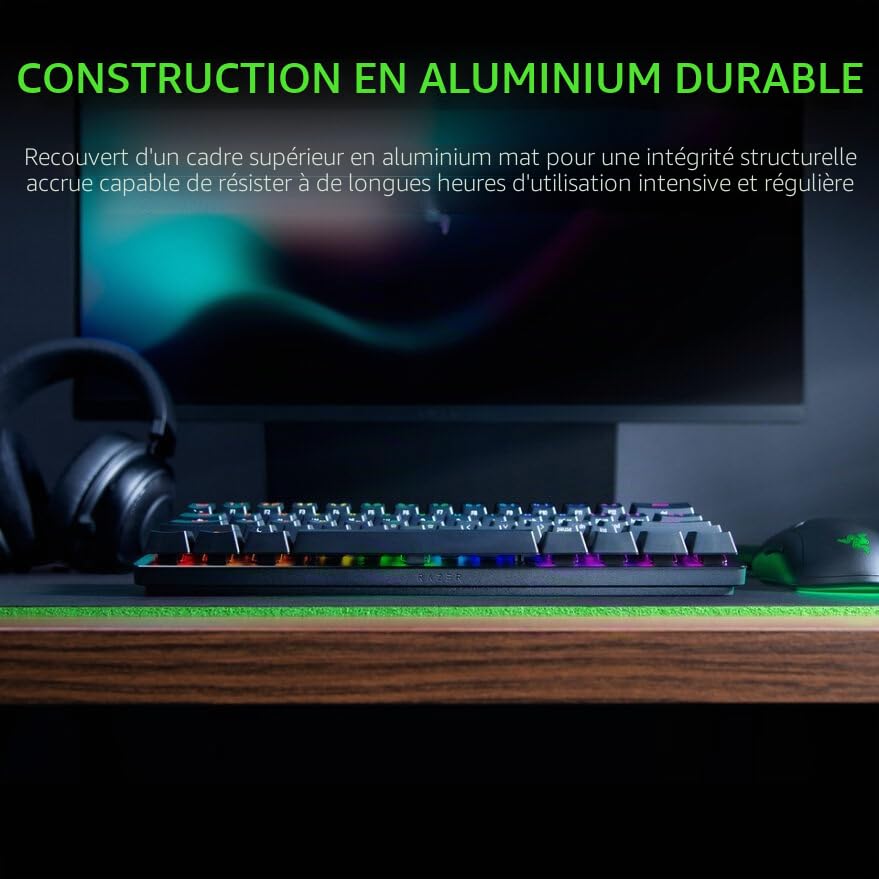 razer-huntsman-mini-switch-violet-clicky-clavier-gaming-compact-60-switches-opto image 8