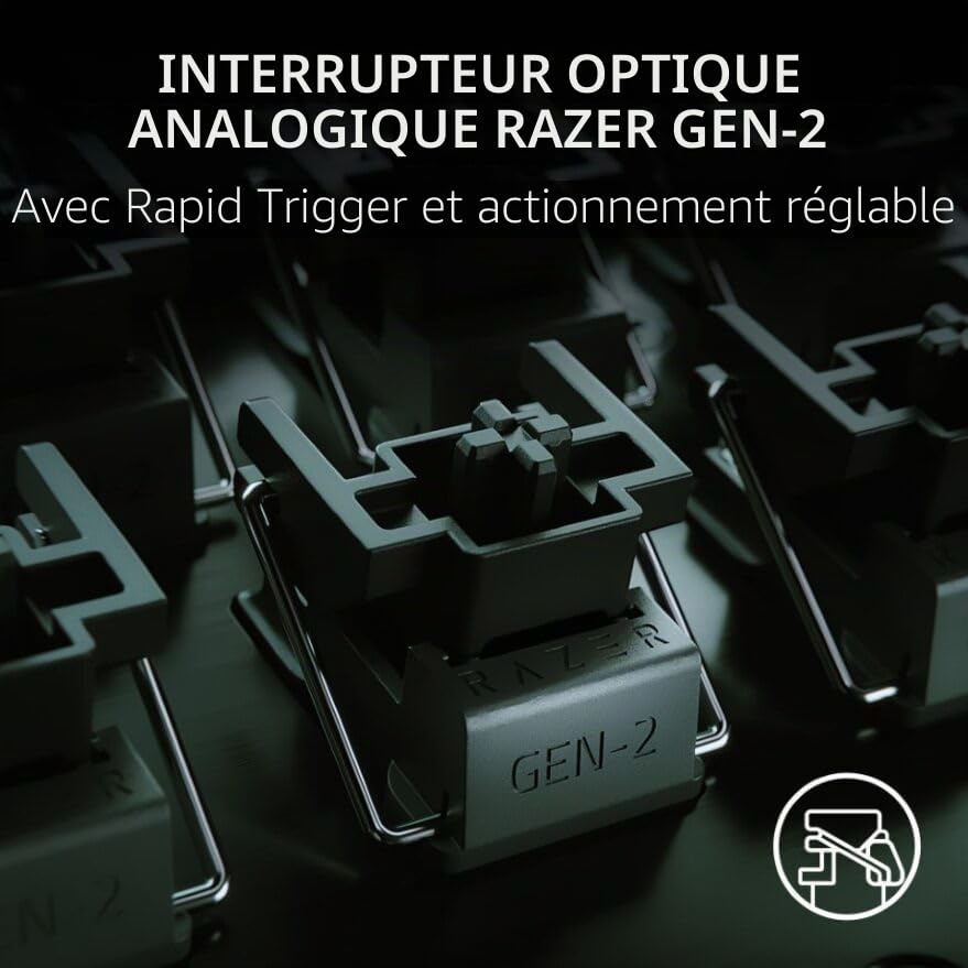 razer-huntsman-v3-pro-mini-clavier-gaming-optique-analogique-60-avec-snap-tap-ra image 7