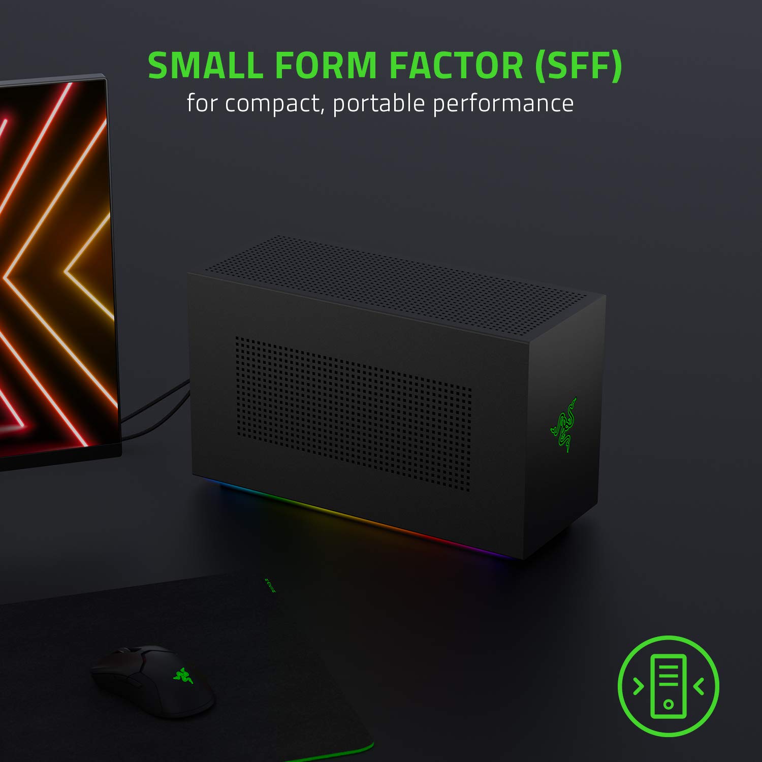 razer-tomahawk-rz80-03650200-desktop-gaming-sff-modulaire-10-l-rtx-3080-intel-i9 image 2