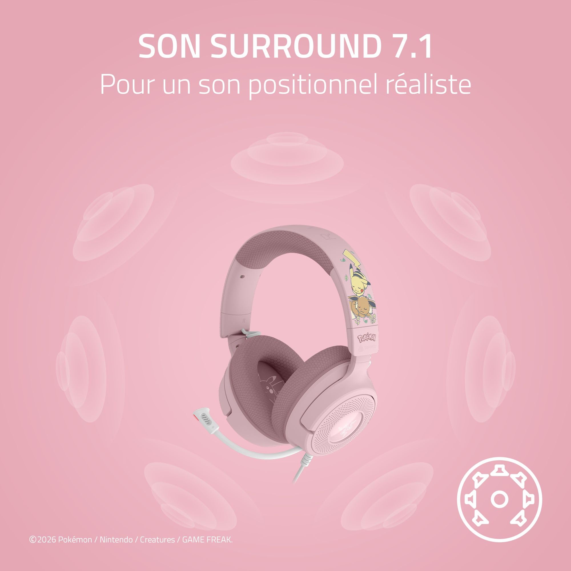 razer-kraken-v4-x-pok-mon-pikachu-eevee-casque-gaming-filaire-usb-haut-parleurs- image 4