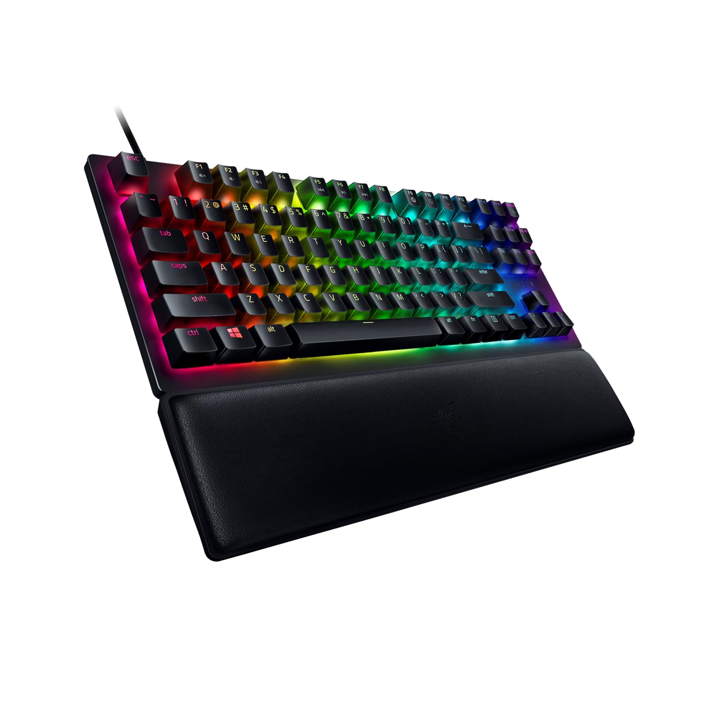 razer-huntsman-v2-tenkeyless-clavier-de-jeu-optique-tkl-commutateurs-optiques-li image 3