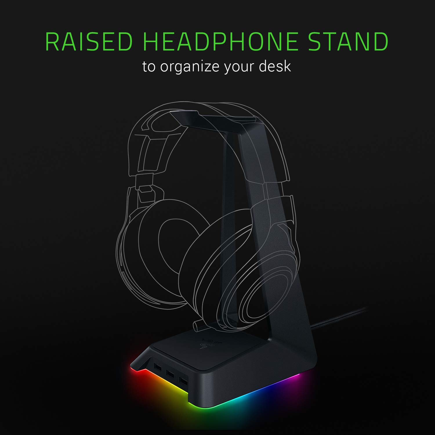 razer-base-station-chroma-quartz-support-de-casque-avec-hub-usb-3-ports-et-clair-2 image 2
