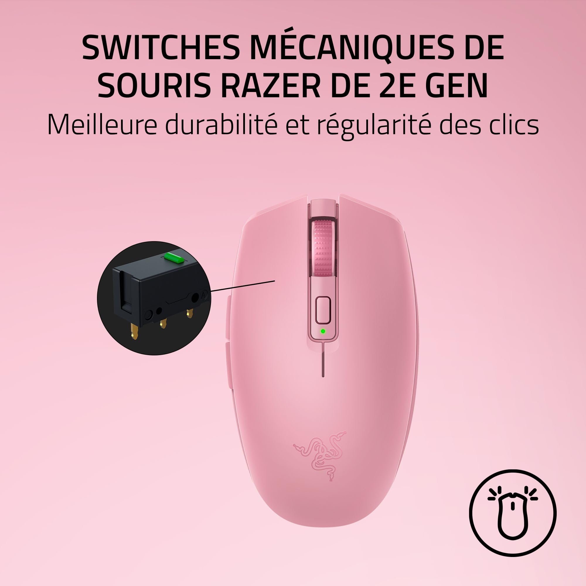 razer-orochi-v2-quartz-souris-gaming-sans-fil-portable-hyperspeed-bluetooth-capt image 5