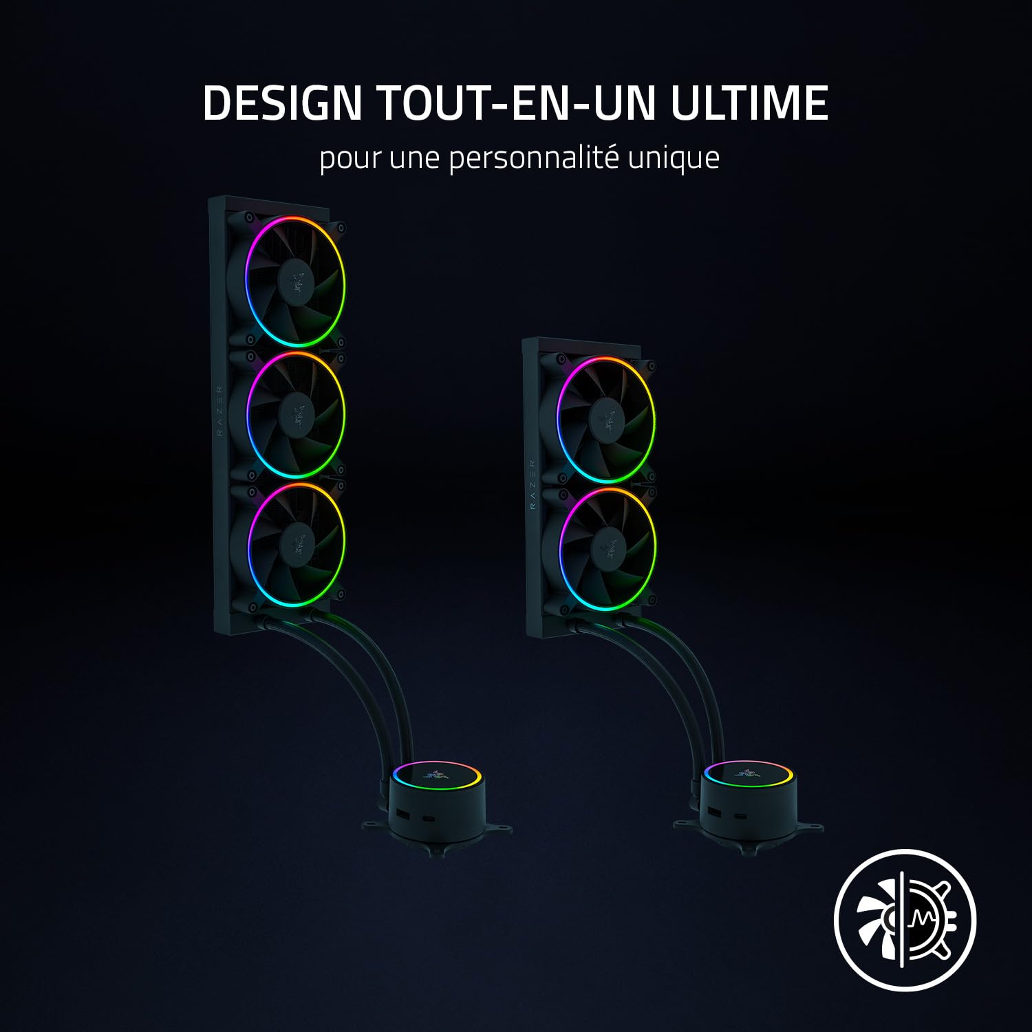 razer-hanbo-chroma-refroidisseur-de-liquide-aio-argb-240-mm-pour-cpu-ventilateur image 3