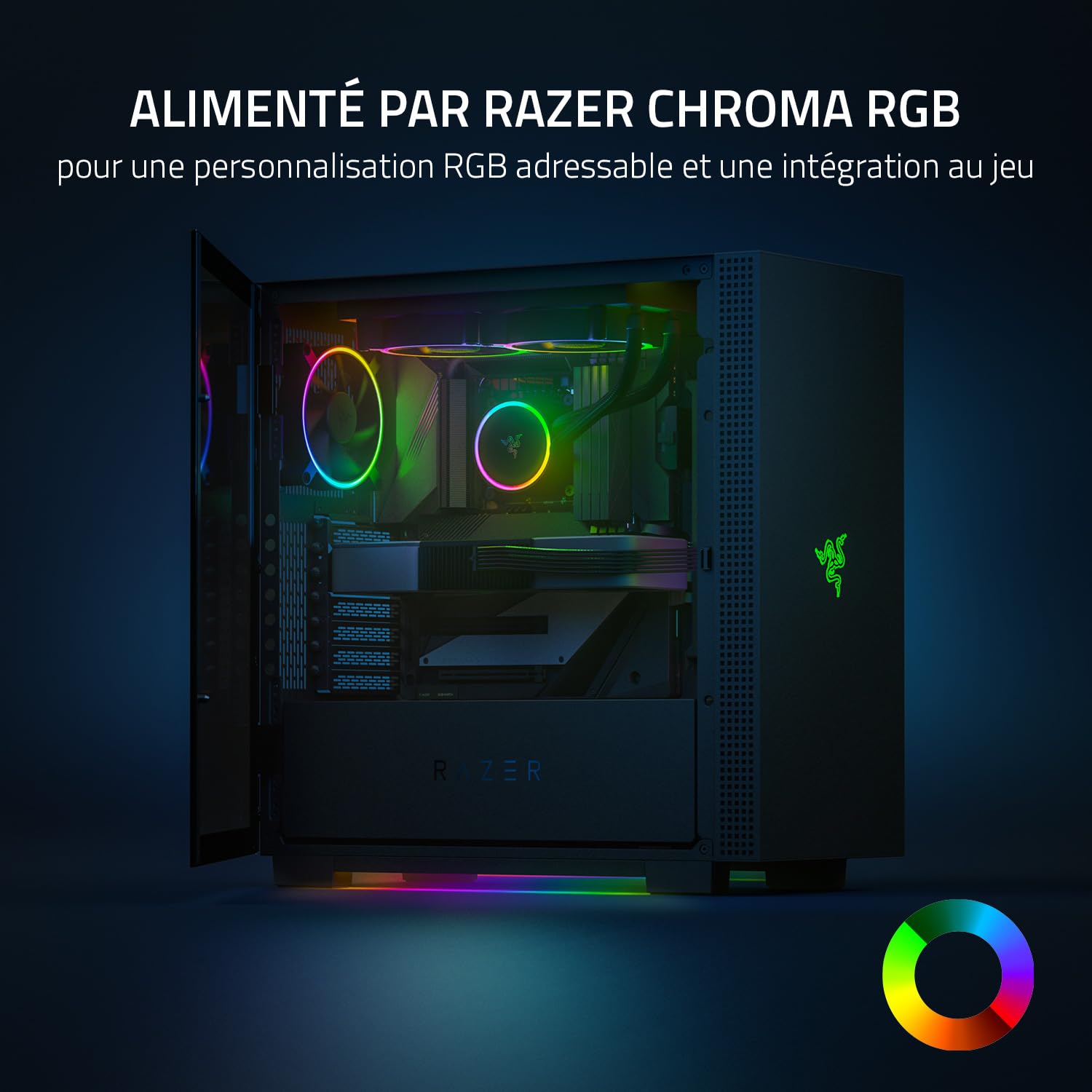 razer-hanbo-chroma-refroidisseur-de-liquide-aio-argb-240-mm-pour-cpu-ventilateur image 7