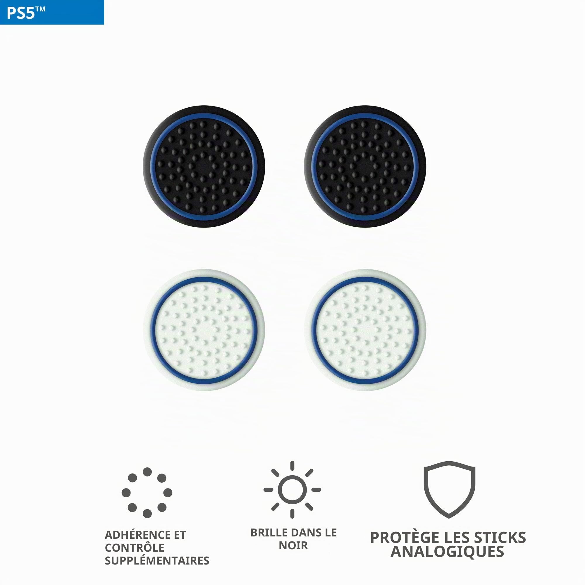 trust-gxt-capuchons-joystick-ps5-dualsense-noir-pack-de-4-2-phosphorescents image 5