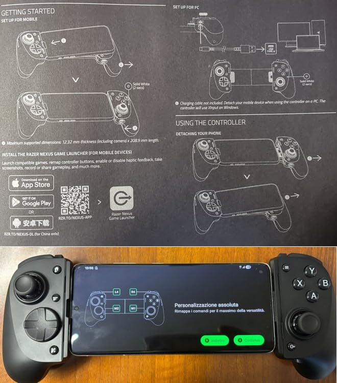 Manette mobile de qualité