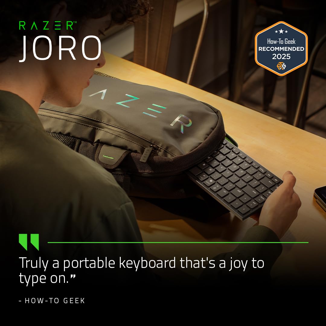 razer-joro-clavier-portable-sans-fil-r-tro-clair-bluetooth-5-0-jusqu-3-appareils image 3