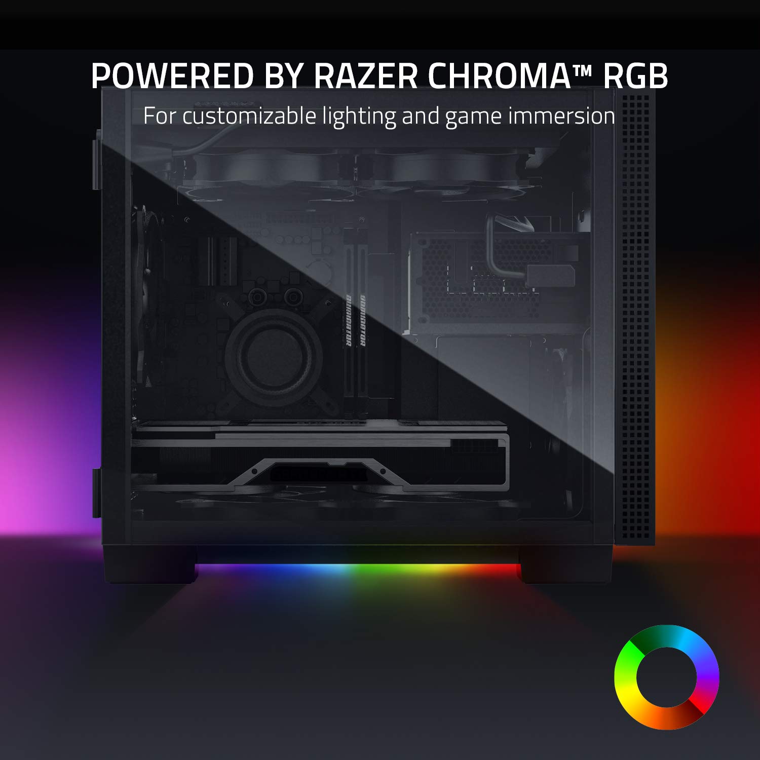 razer-tomahawk-mini-itx-bo-tier-pc-gamer-avec-razer-chroma-rgb-double-porte-en-v image 3