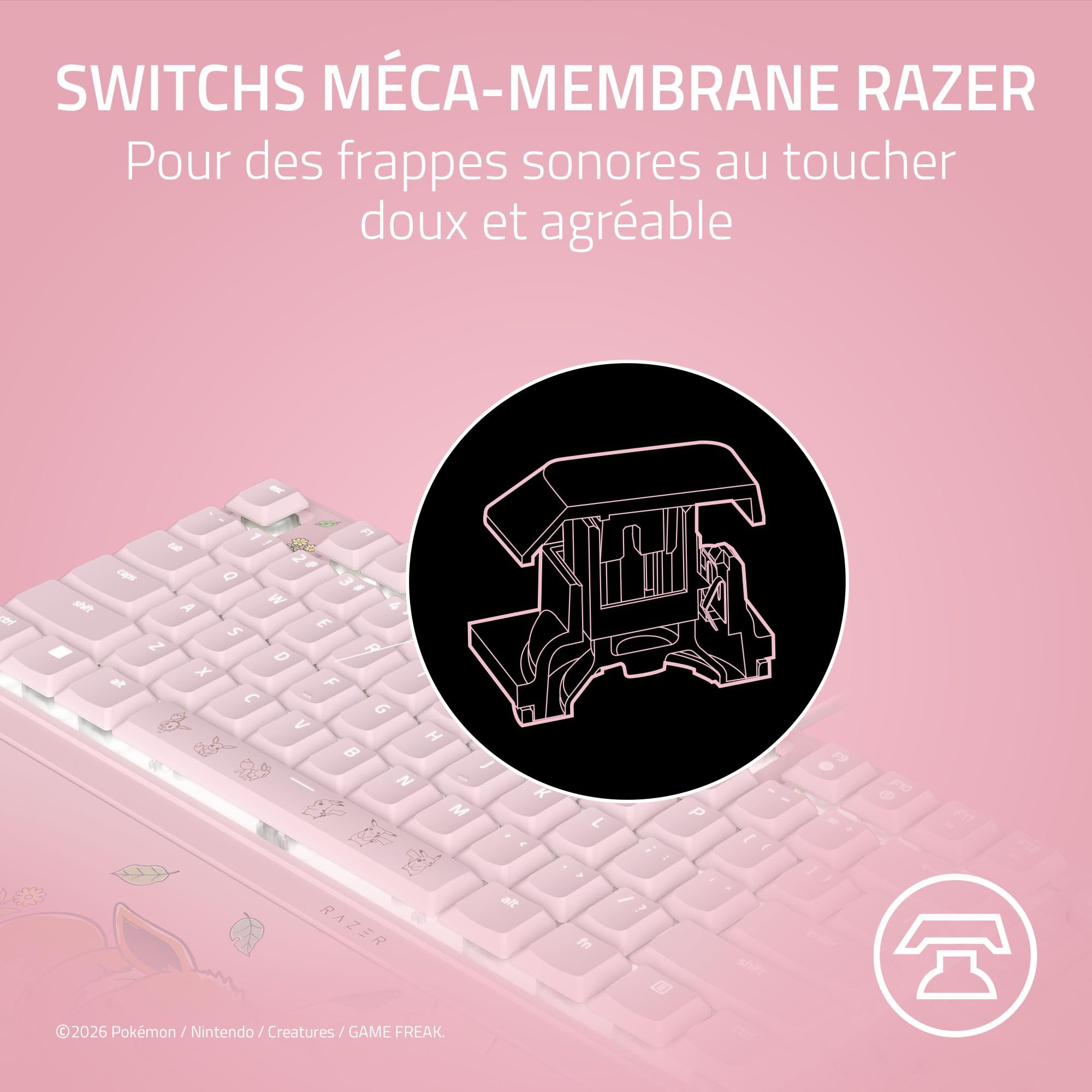 razer-ornata-v3-tenkeyless-dition-pok-mon-pikachu-eevee-clavier-gaming-compact-m image 3