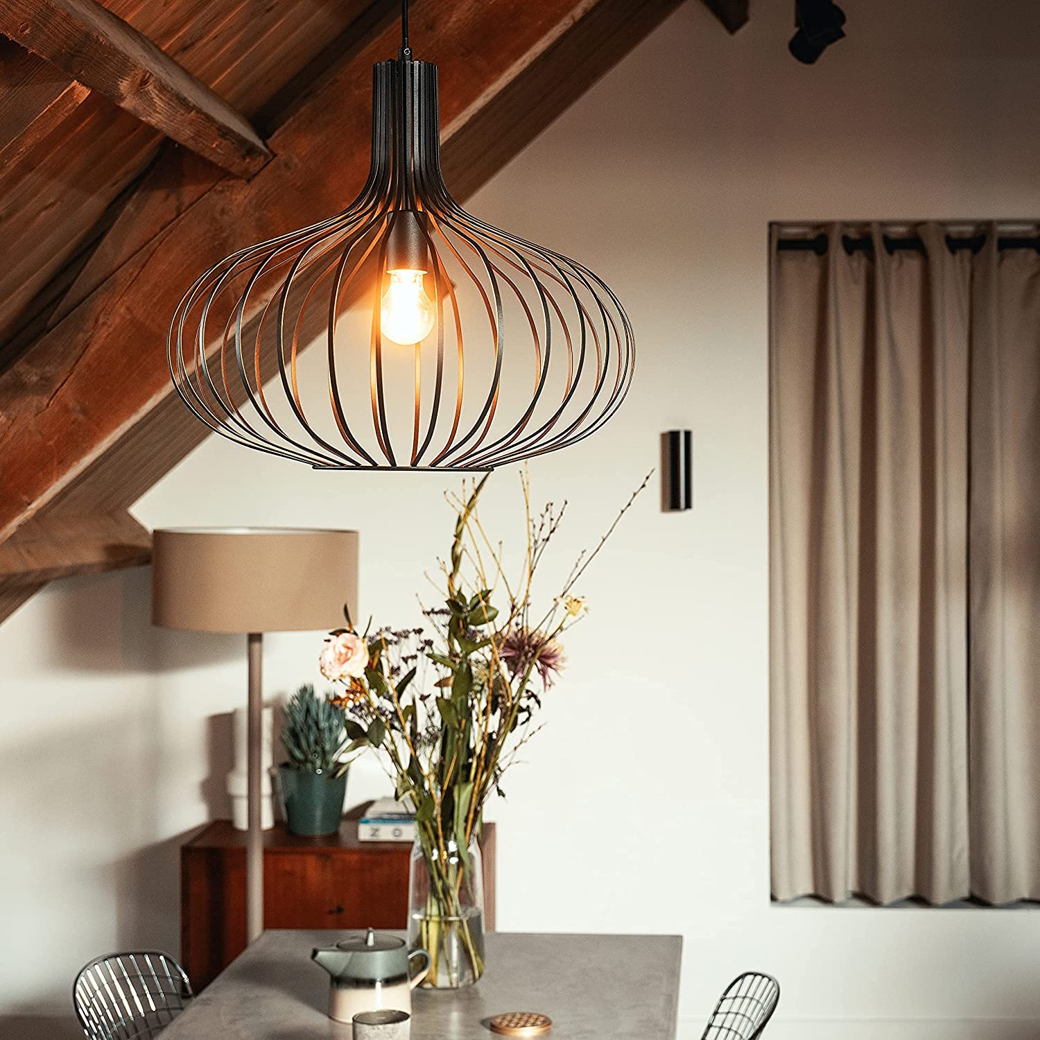 trust-e27-ampoule-connect-e-vintage-led-dimmable-lot-de-2-ampoules-filament-wifi image 5
