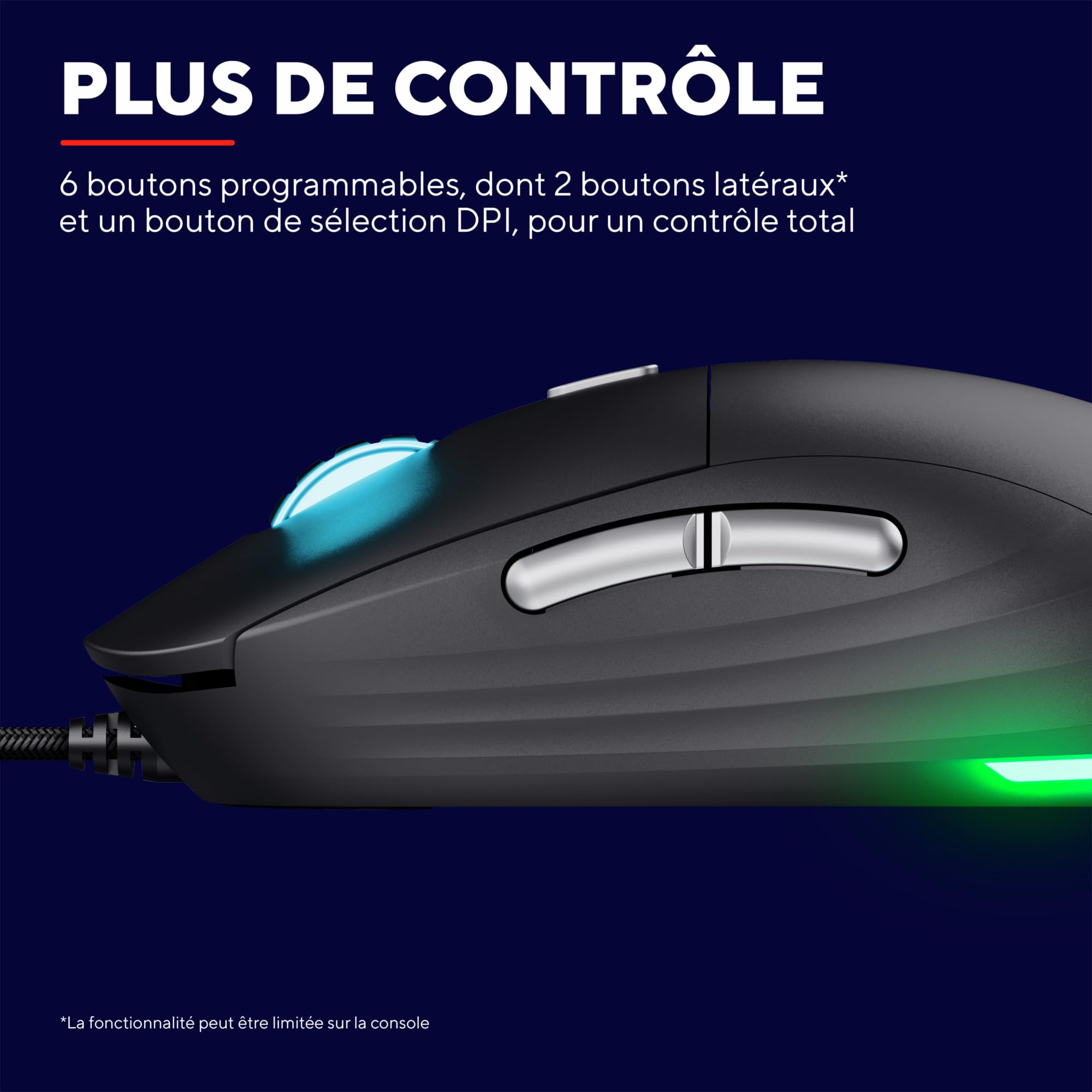trust-gxt-redex-ii-souris-gaming-filaire-l-g-re-82-g-capteur-10000-dpi-6-boutons image 5