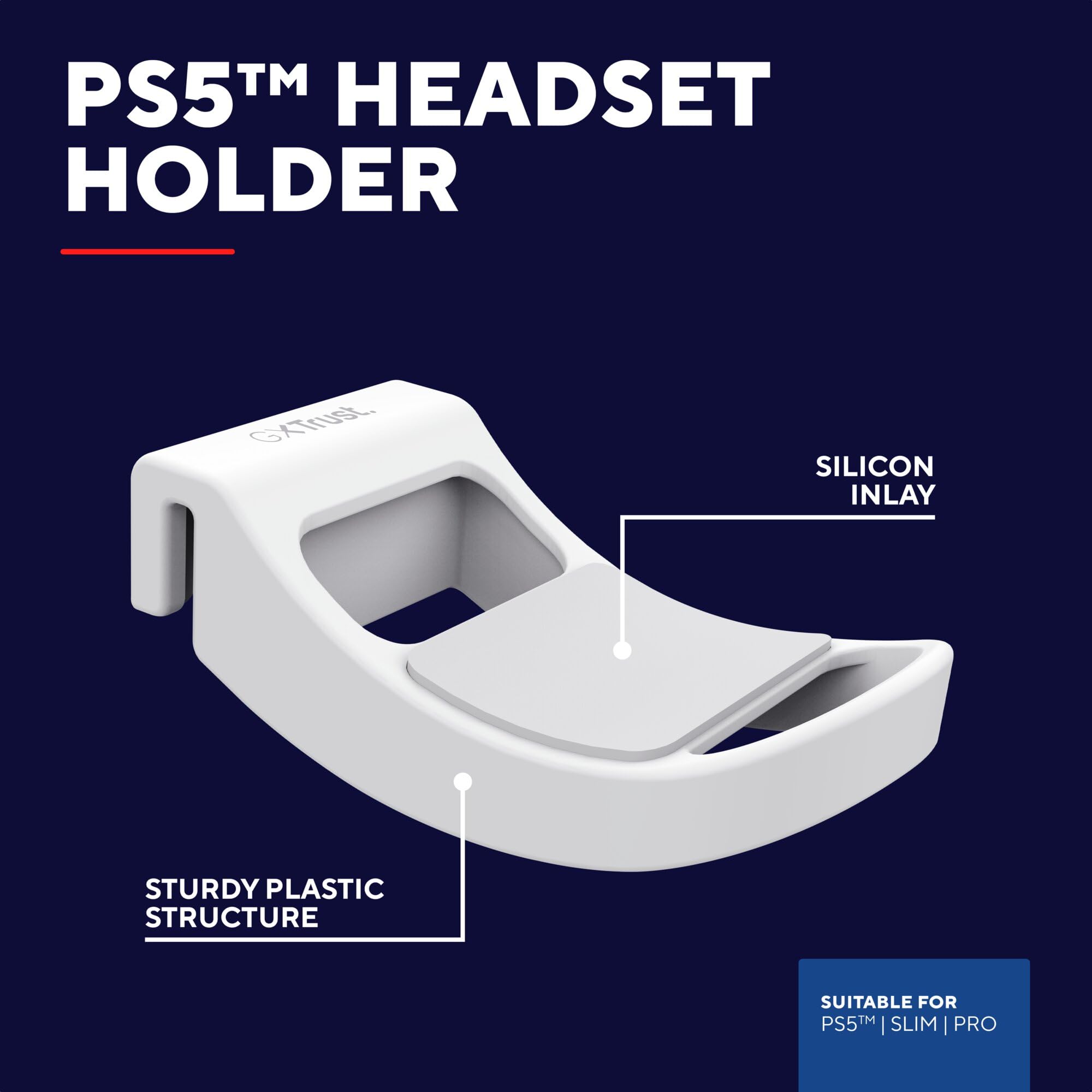 trust-gxtrust-support-casque-ps5-crochet-porte-casque-playstation-5-blanc-avec-i image 2