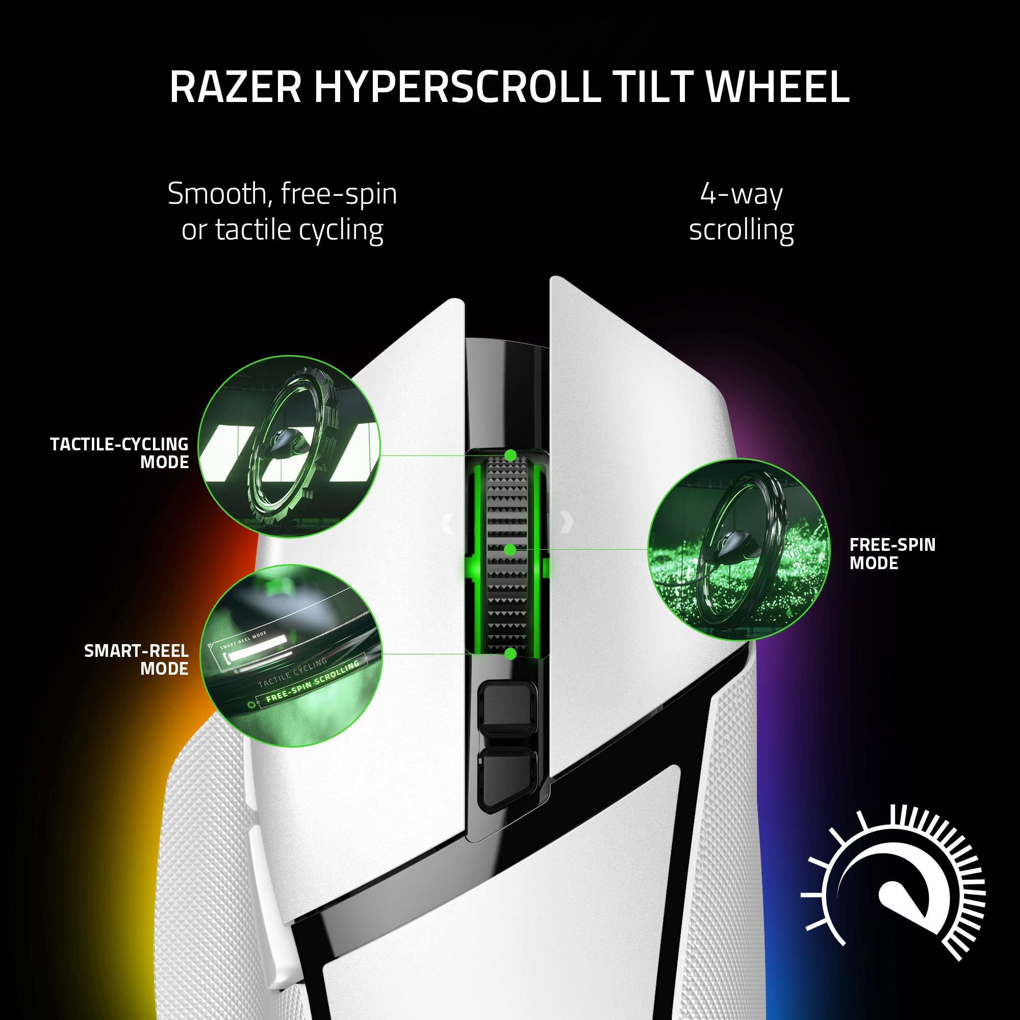razer-basilisk-v3-pro-souris-gamer-sans-fil-ergonomique-avec-capteur-focus-pro-3 image 2