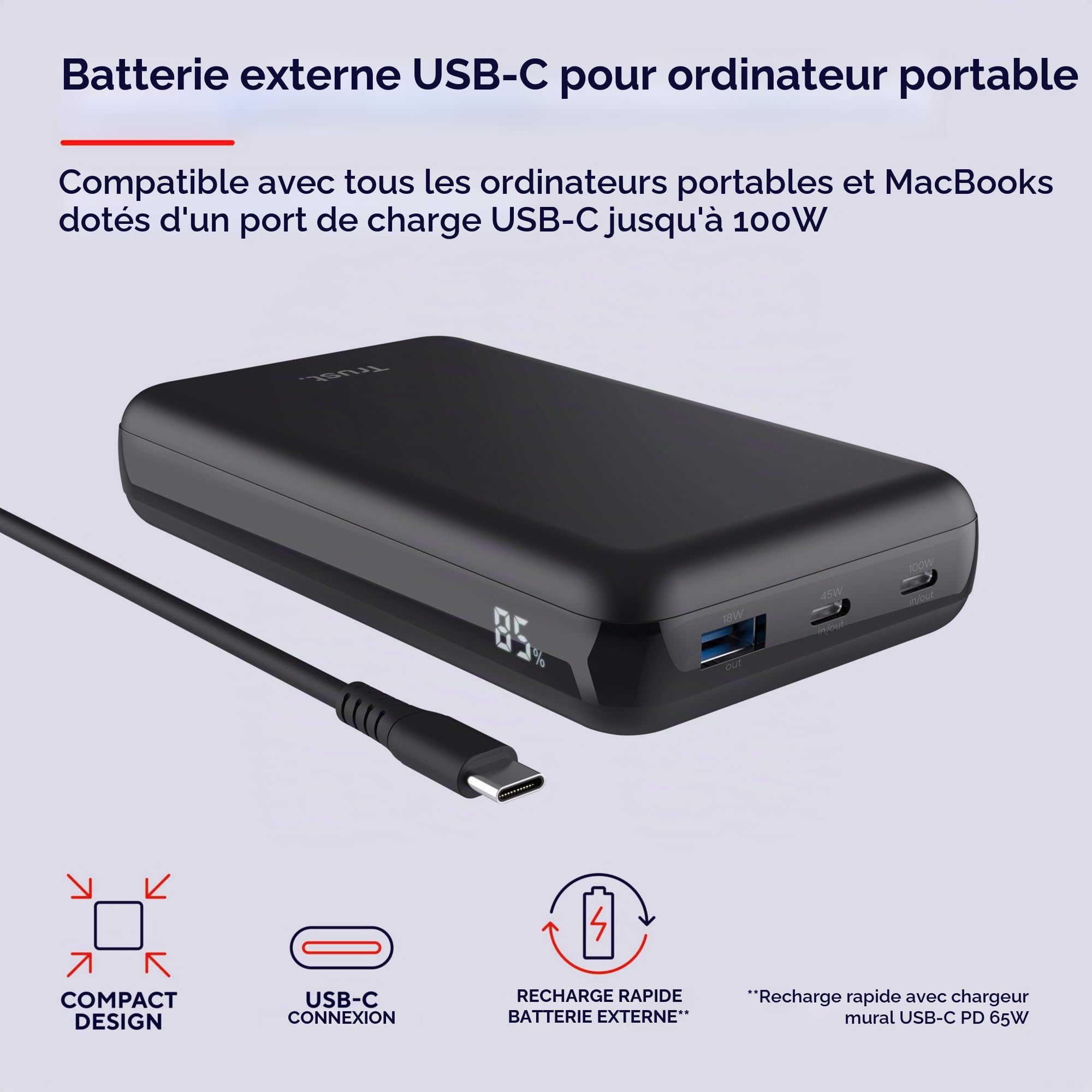 trust-laro-100w-power-bank-20000mah-batterie-externe-pour-ordinateur-portable-av image 3