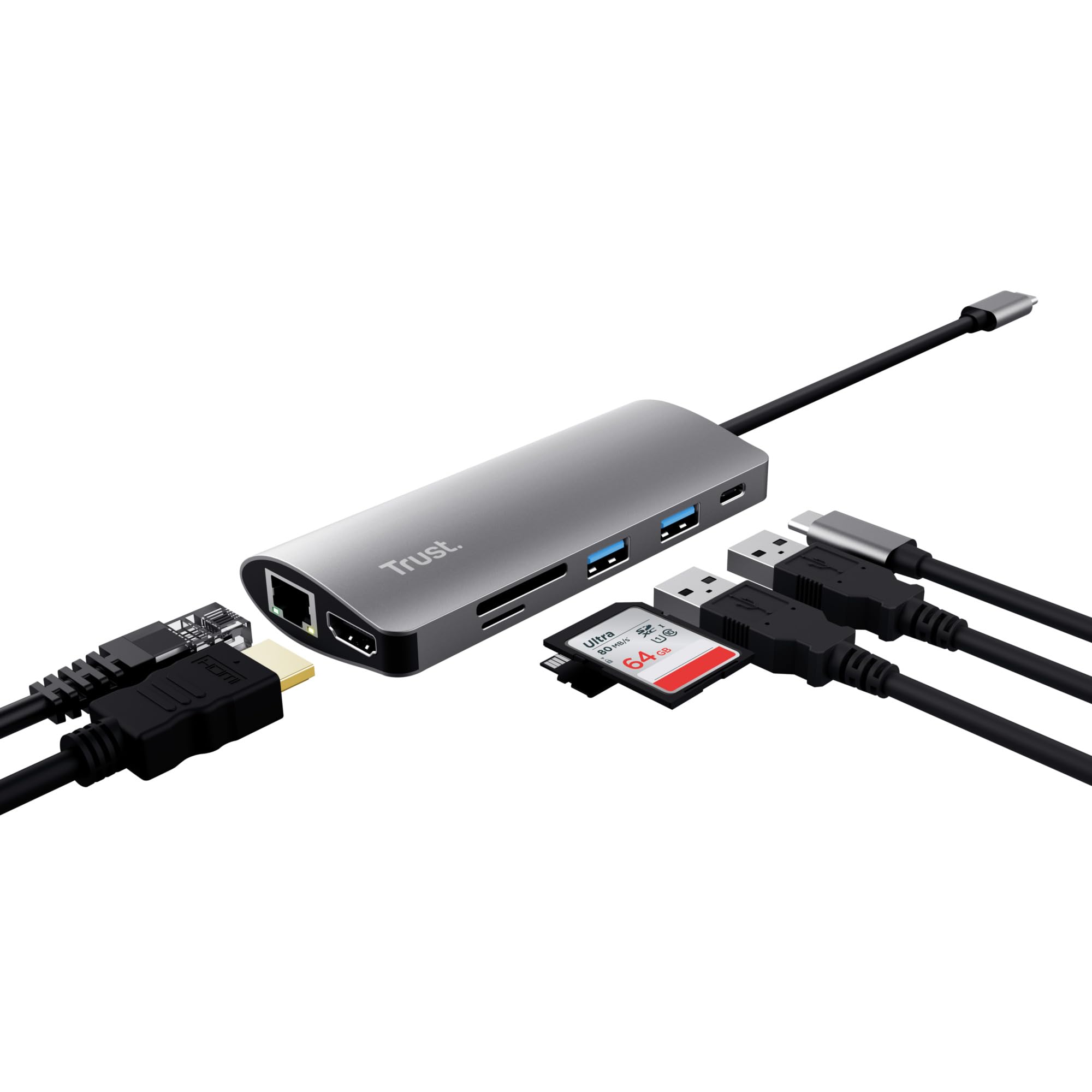 trust-dalyx-adaptateur-usb-c-multiports-7-en-1-en-aluminium-avec-hdmi-4k-2x-usb- image 7