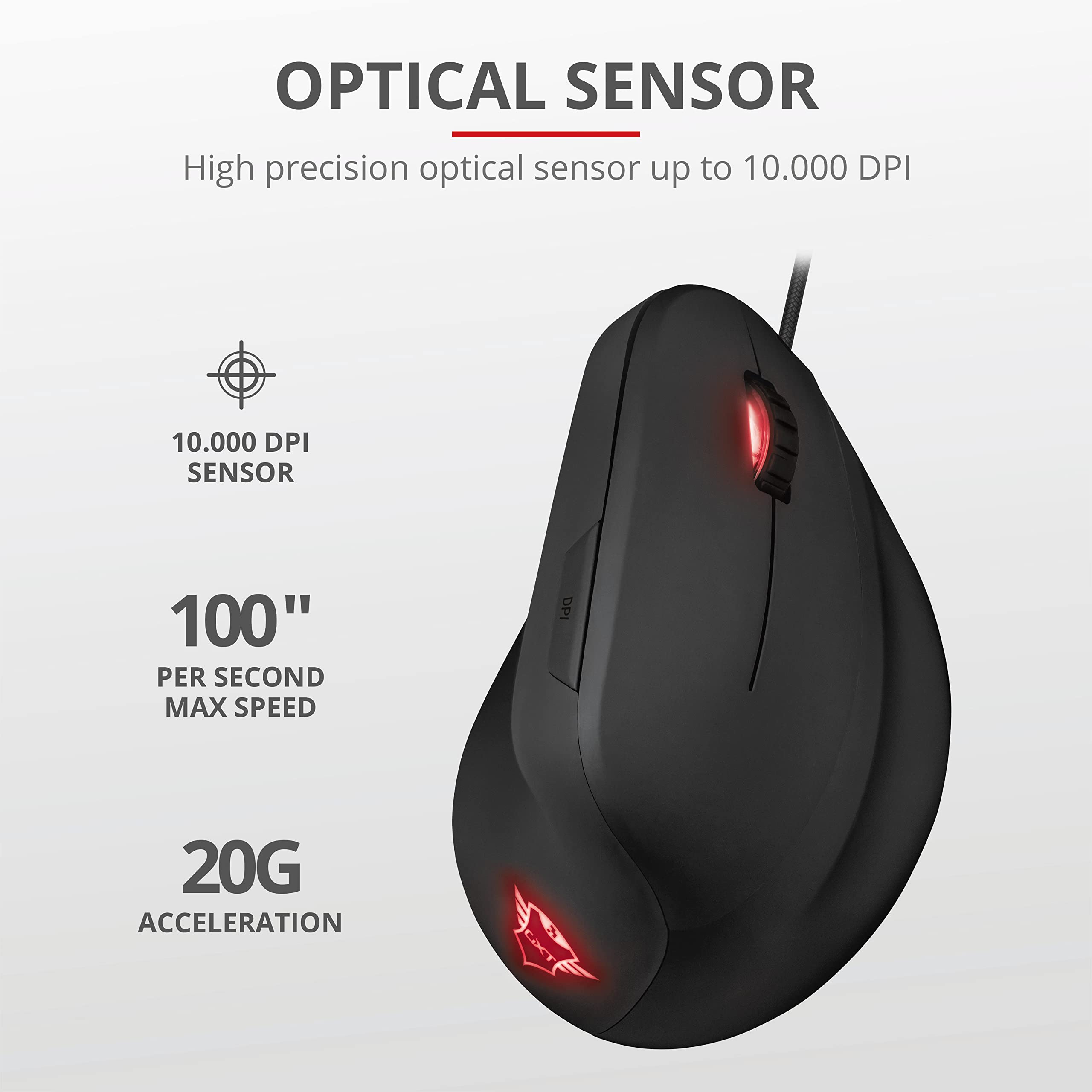 trust-gxt-144-rexx-souris-gaming-verticale-ergonomique-10-000-dpi-avec-6-boutons image 5