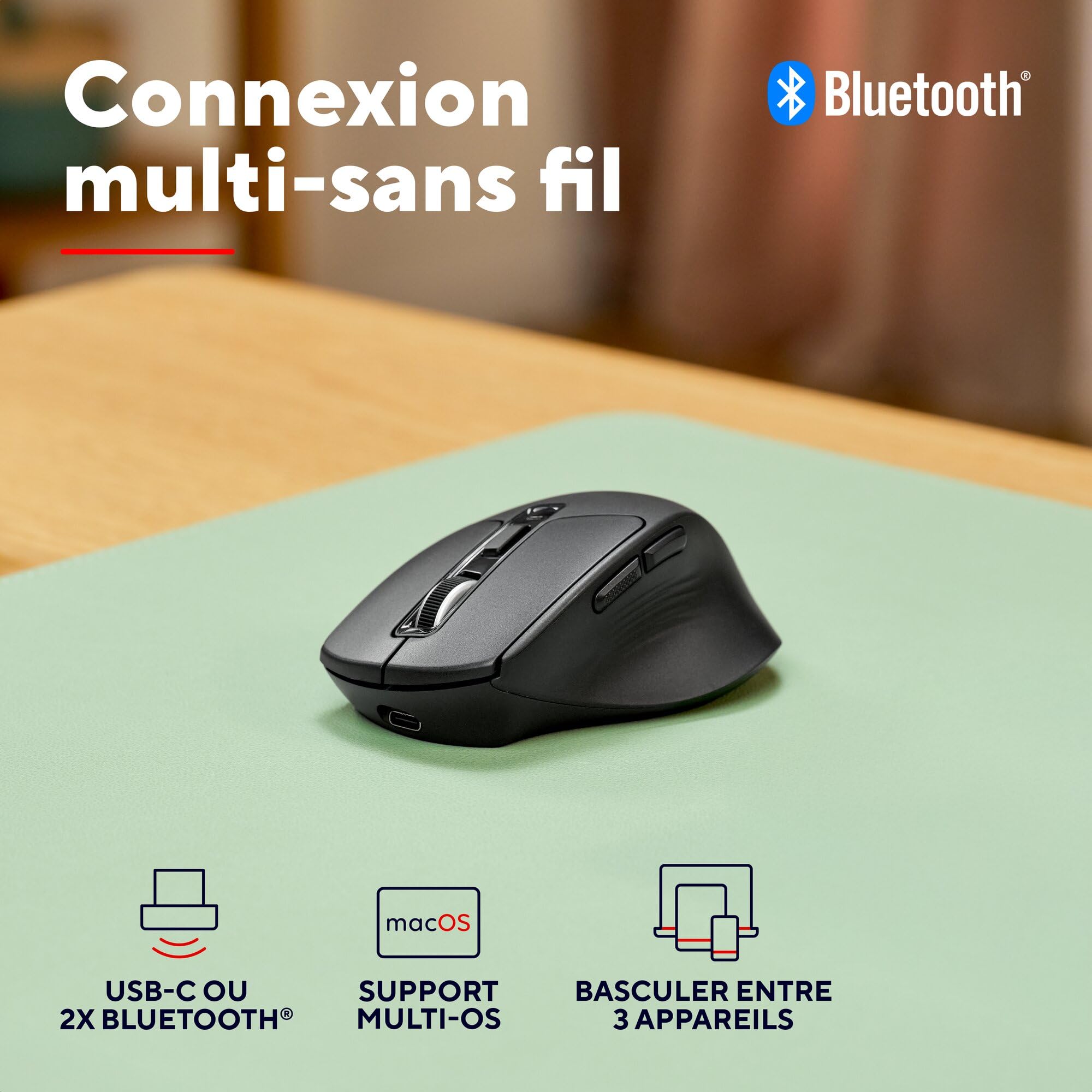 trust-niven-souris-sans-fil-multi-appareils-bluetooth-2-4-ghz-rechargeable-noire image 3