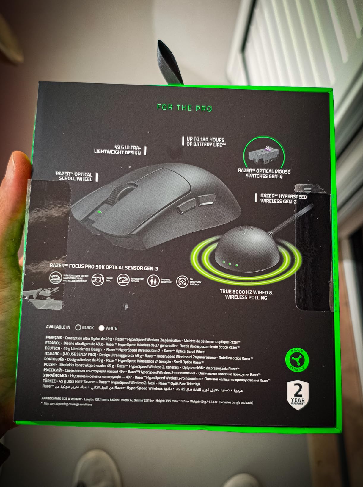 Excellente, autonomie moyenne en 8K