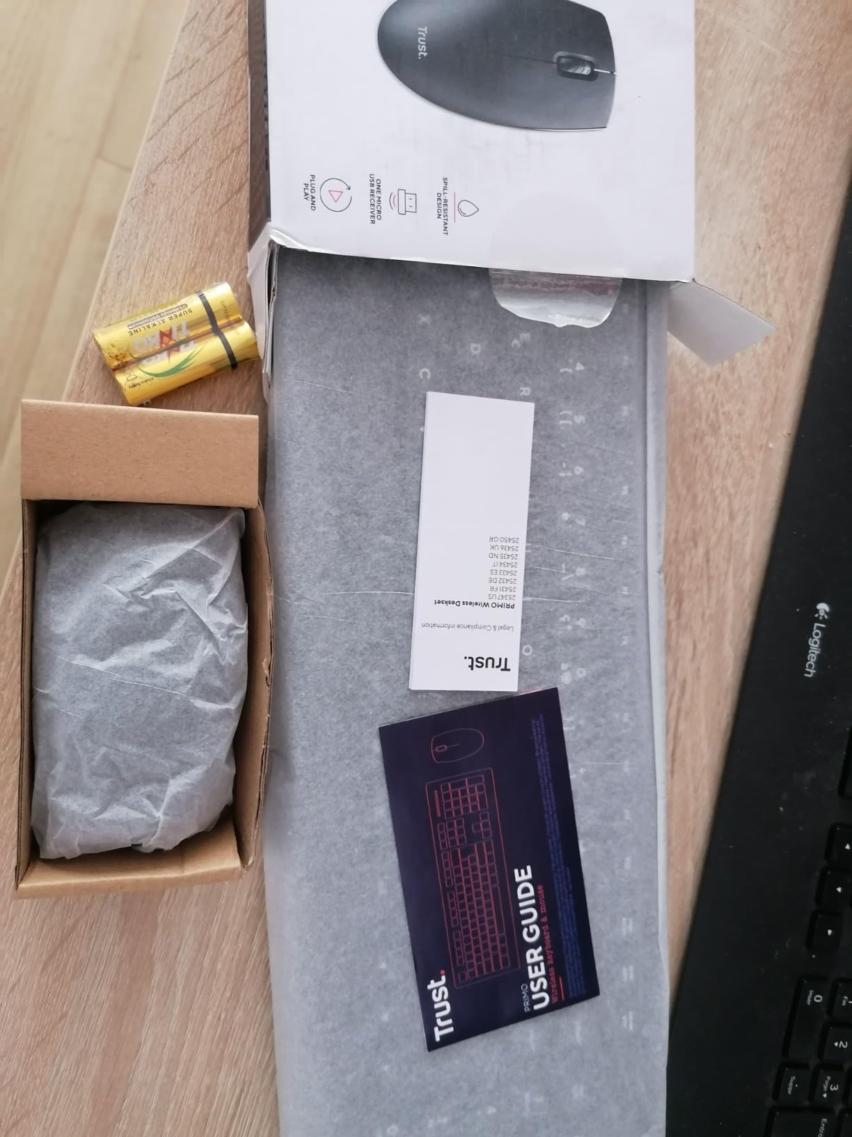 Souris un peu décevante