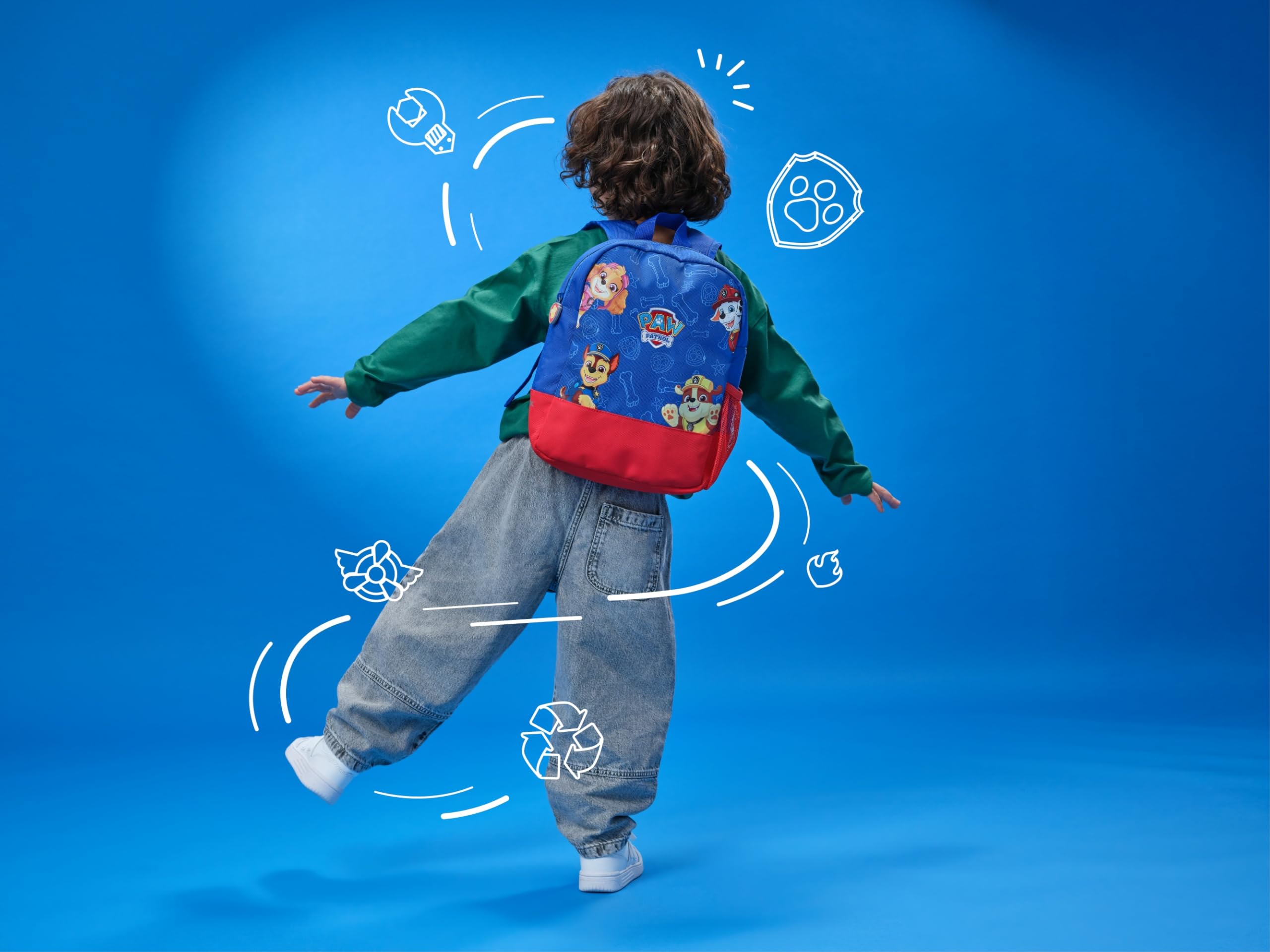 trust-vymo-pat-patrouille-sac-dos-enfant-maternelle-paw-patrol-compartiment-tabl image 6
