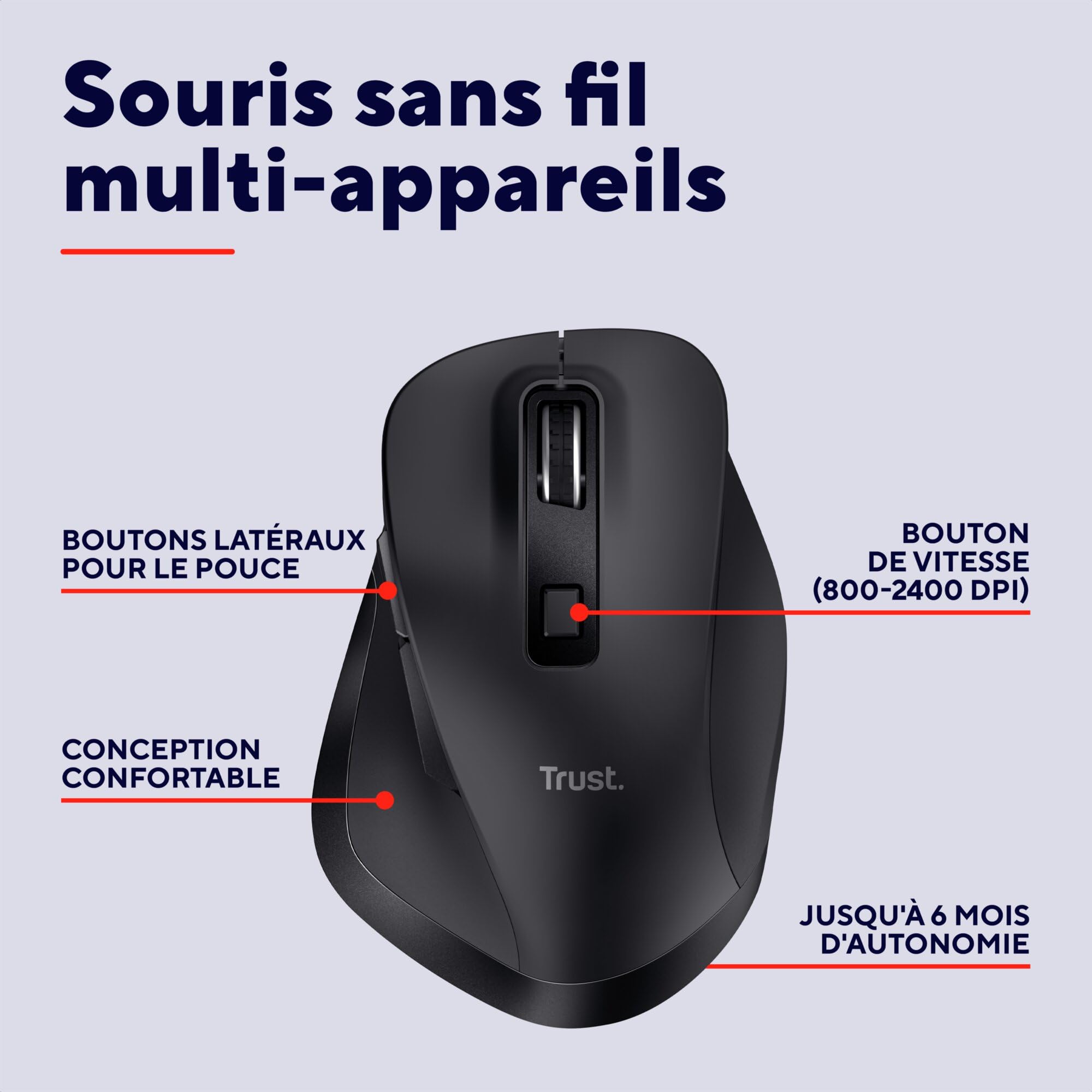 trust-fyda-souris-sans-fil-rechargeable-multi-appareils-bluetooth-5-2-2-4-ghz-er image 2