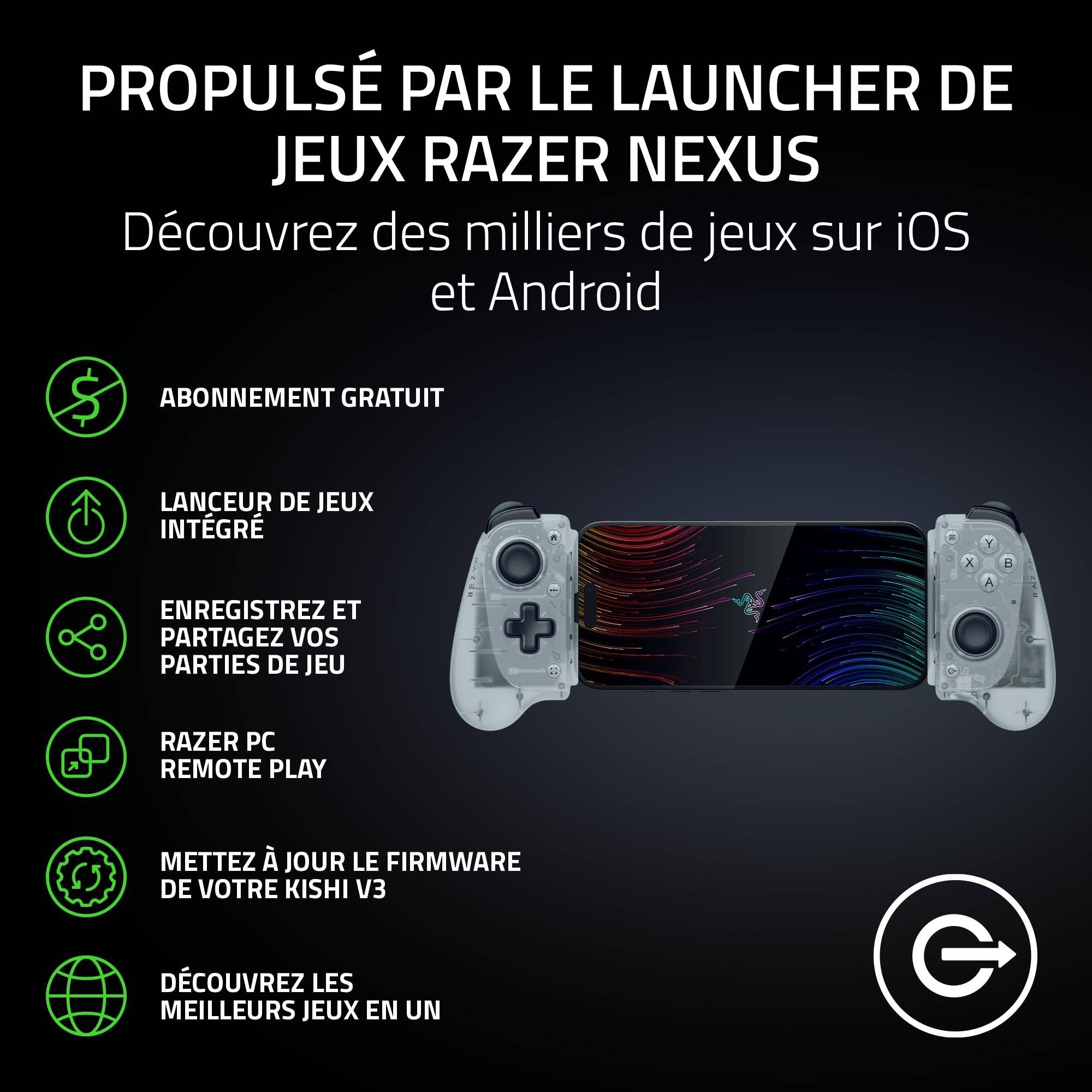 razer-kishi-v3-manette-mobile-pleine-taille-phantom-white-pour-iphone-et-android image 6
