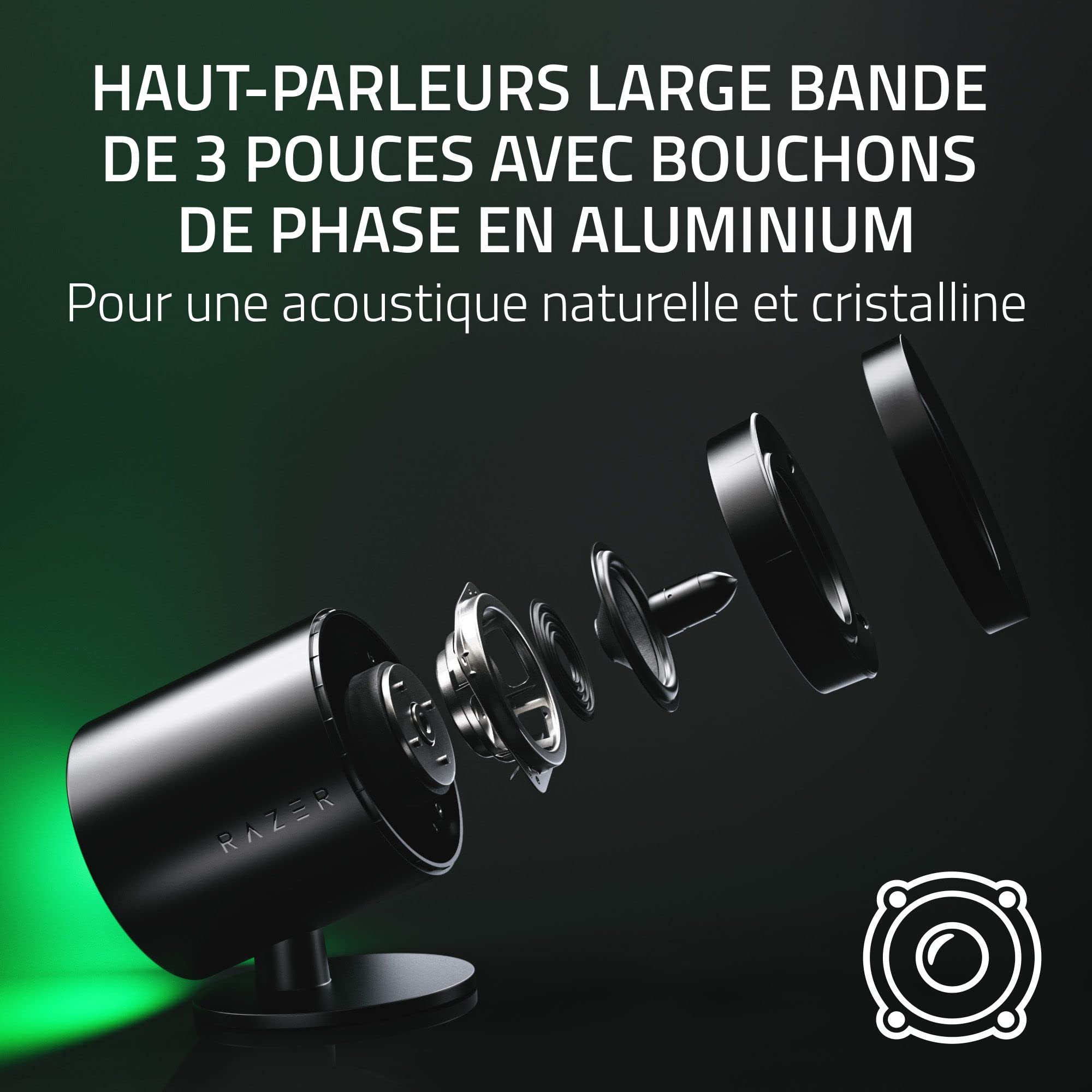 razer-nommo-v2-pro-syst-me-d-enceintes-gaming-2-1-avec-caisson-de-basses-sans-fi image 2