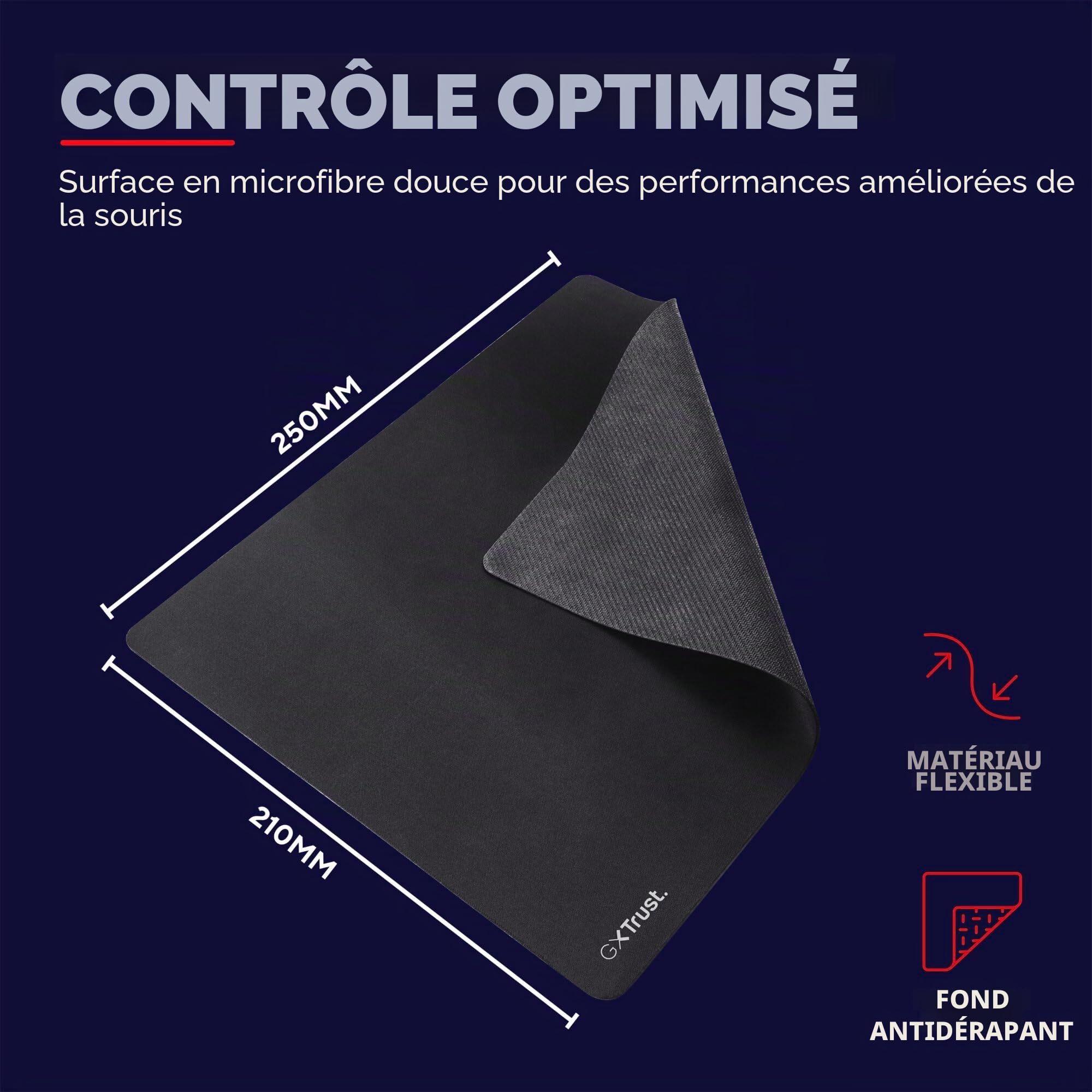 trust-tapis-de-souris-gamer-m-25-x-21-cm-mouse-pad-de-jeu-textur-noir-base-antid image 2