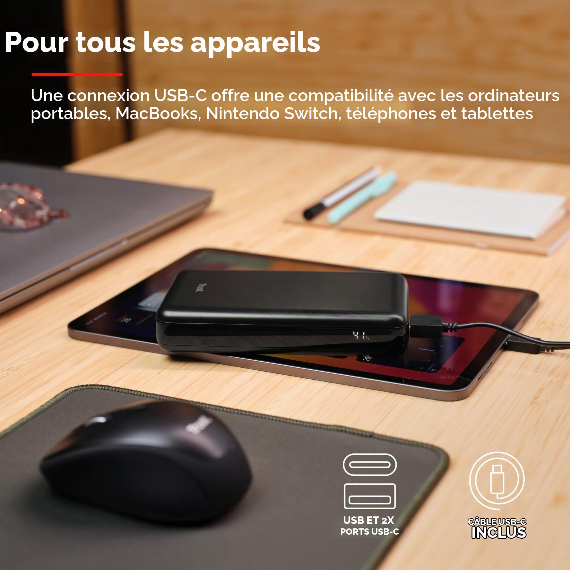 trust-laro-100w-power-bank-20000mah-batterie-externe-pour-ordinateur-portable-av image 4