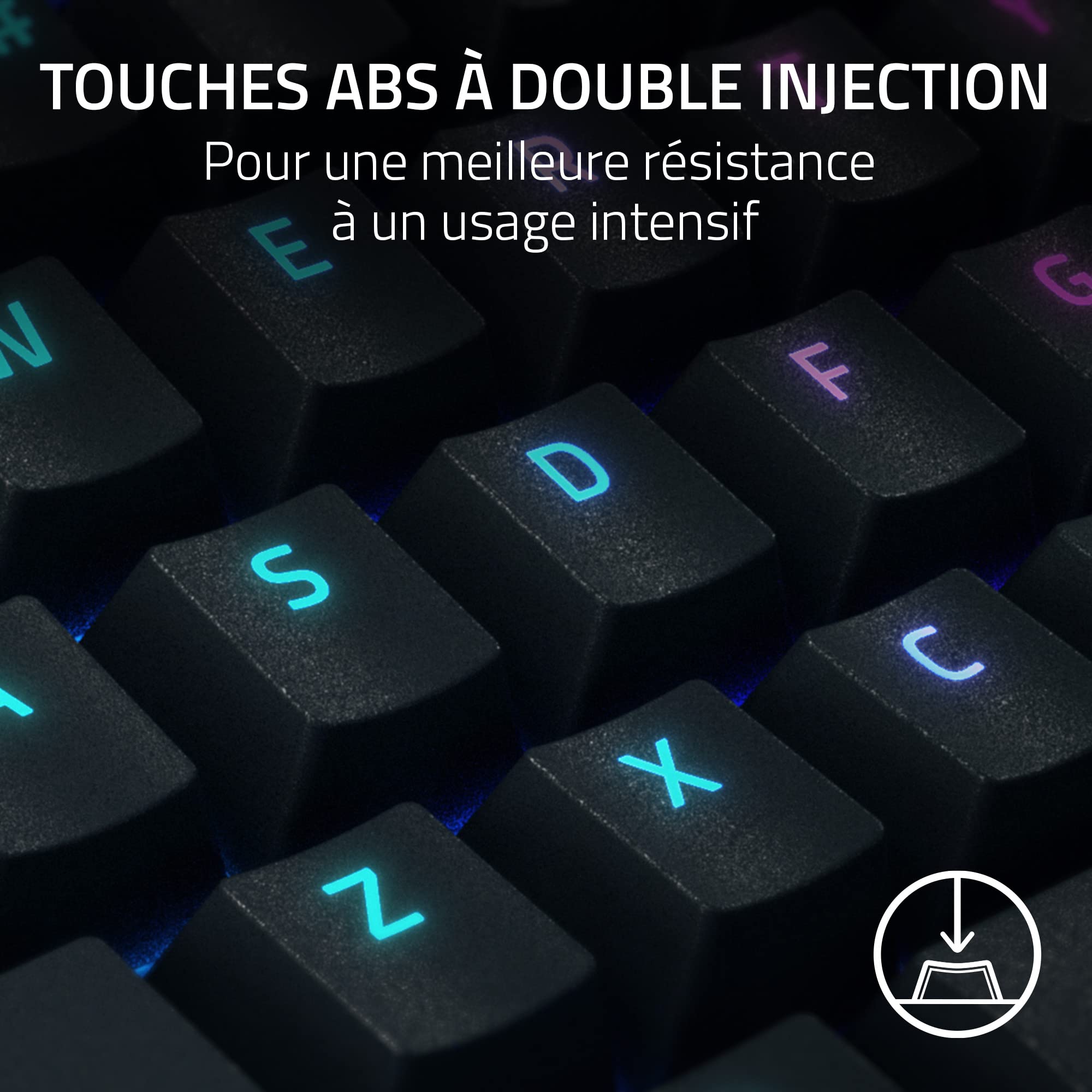razer-blackwidow-v4-pro-switches-jaune-clavier-gamer-m-canique-azerty-avec-snap- image 6
