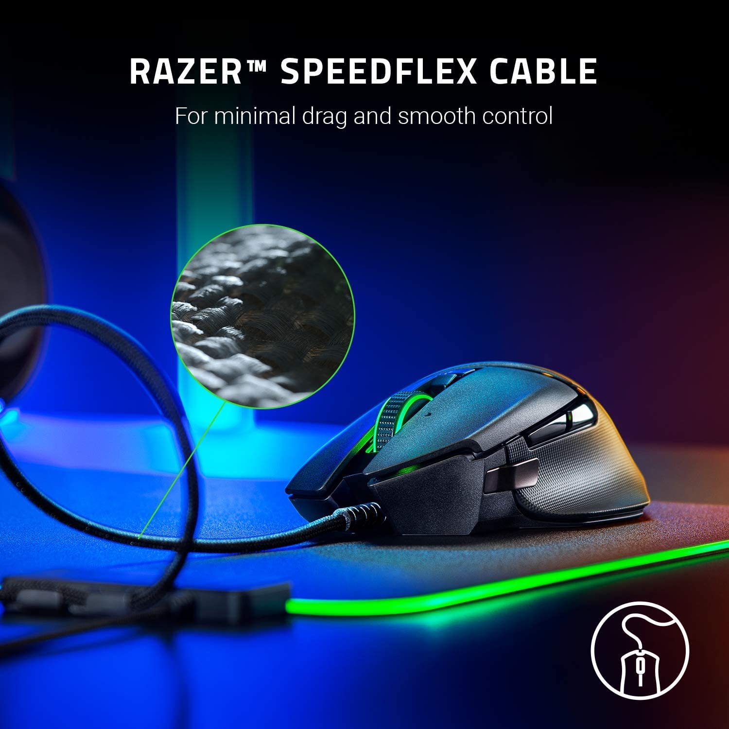 razer-basilisk-v2-souris-gaming-fps-filaire-capteur-focus-20k-dpi-11-boutons-pro image 7