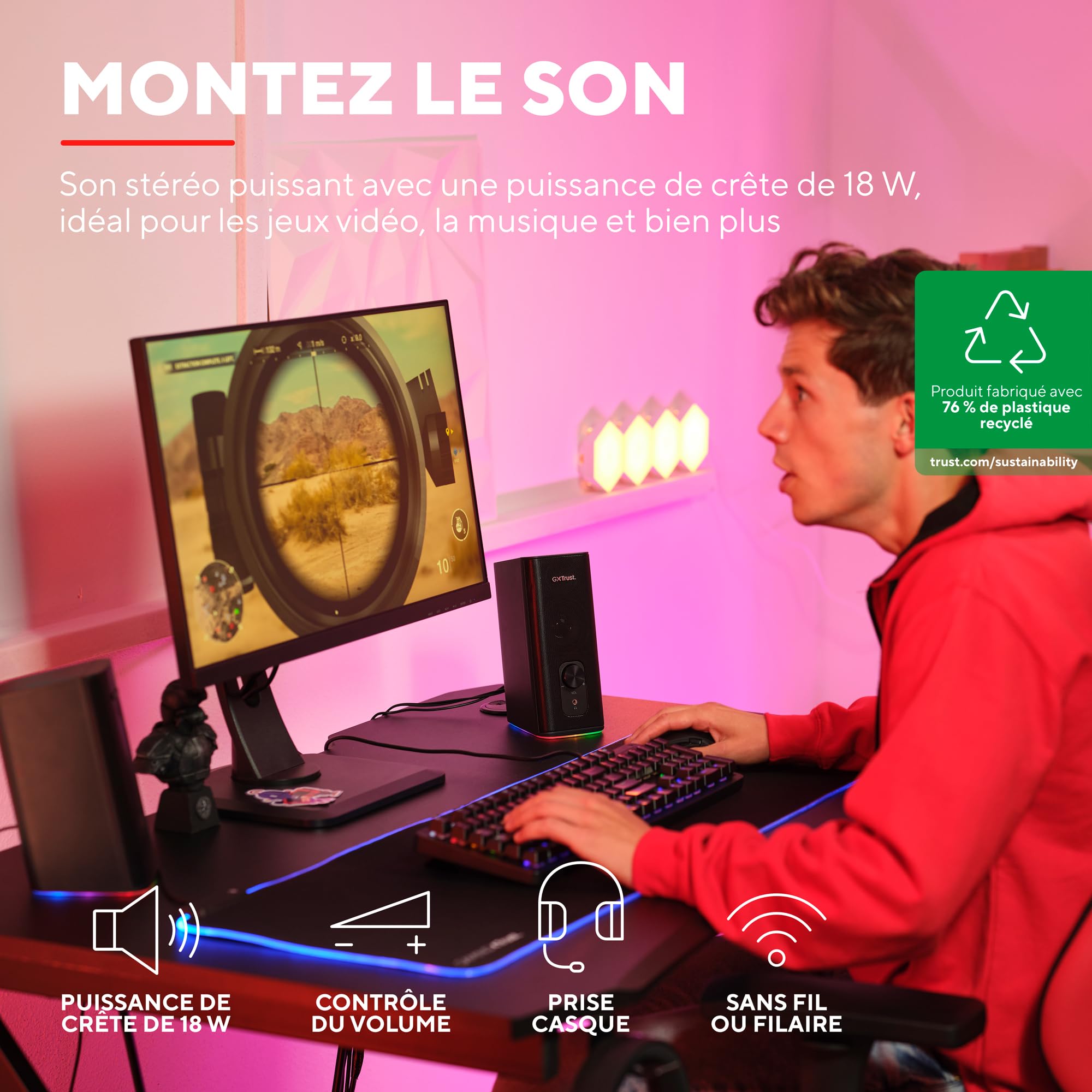 trust-gxt-612-cetic-enceintes-bluetooth-2-0-st-r-o-18-w-avec-clairage-led-rgb-no image 2