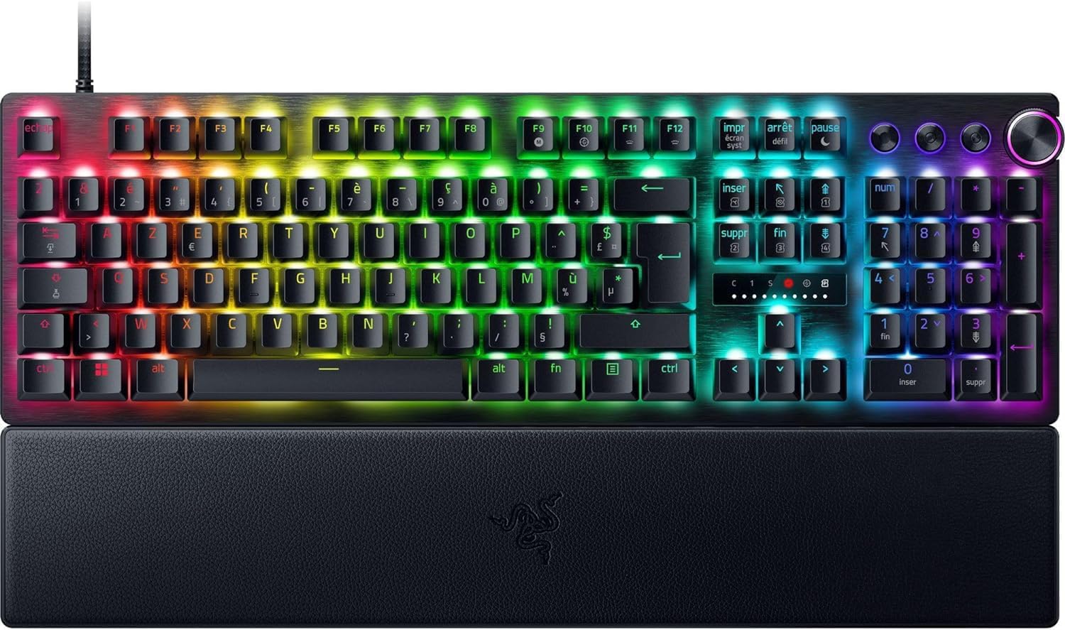 razer-huntsman-v3-pro-azerty-clavier-gamer-optique-analogique-avec-rapid-trigger image 1