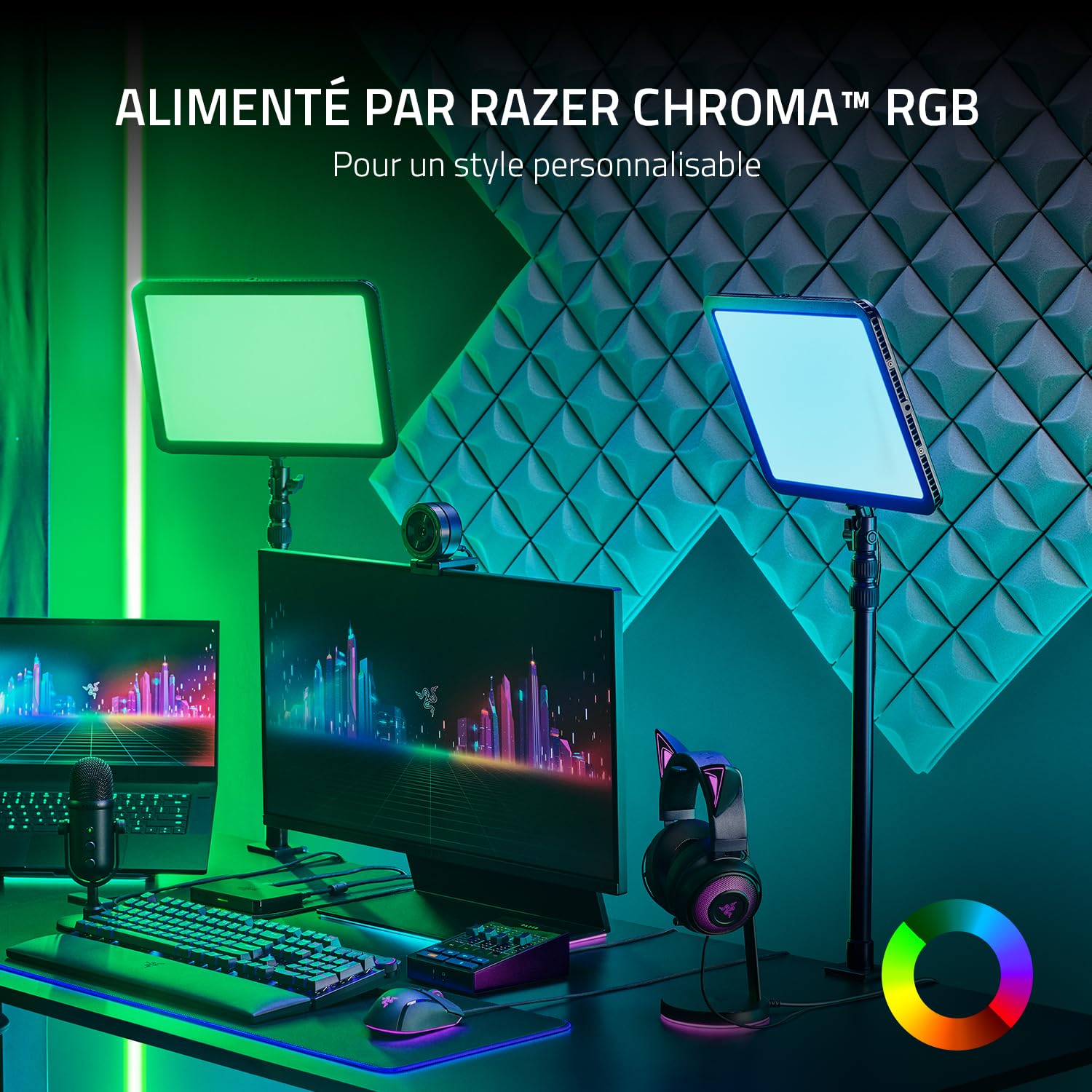 razer-key-light-chroma-panneau-d-clairage-rgb-professionnel-pour-streaming-2900- image 4