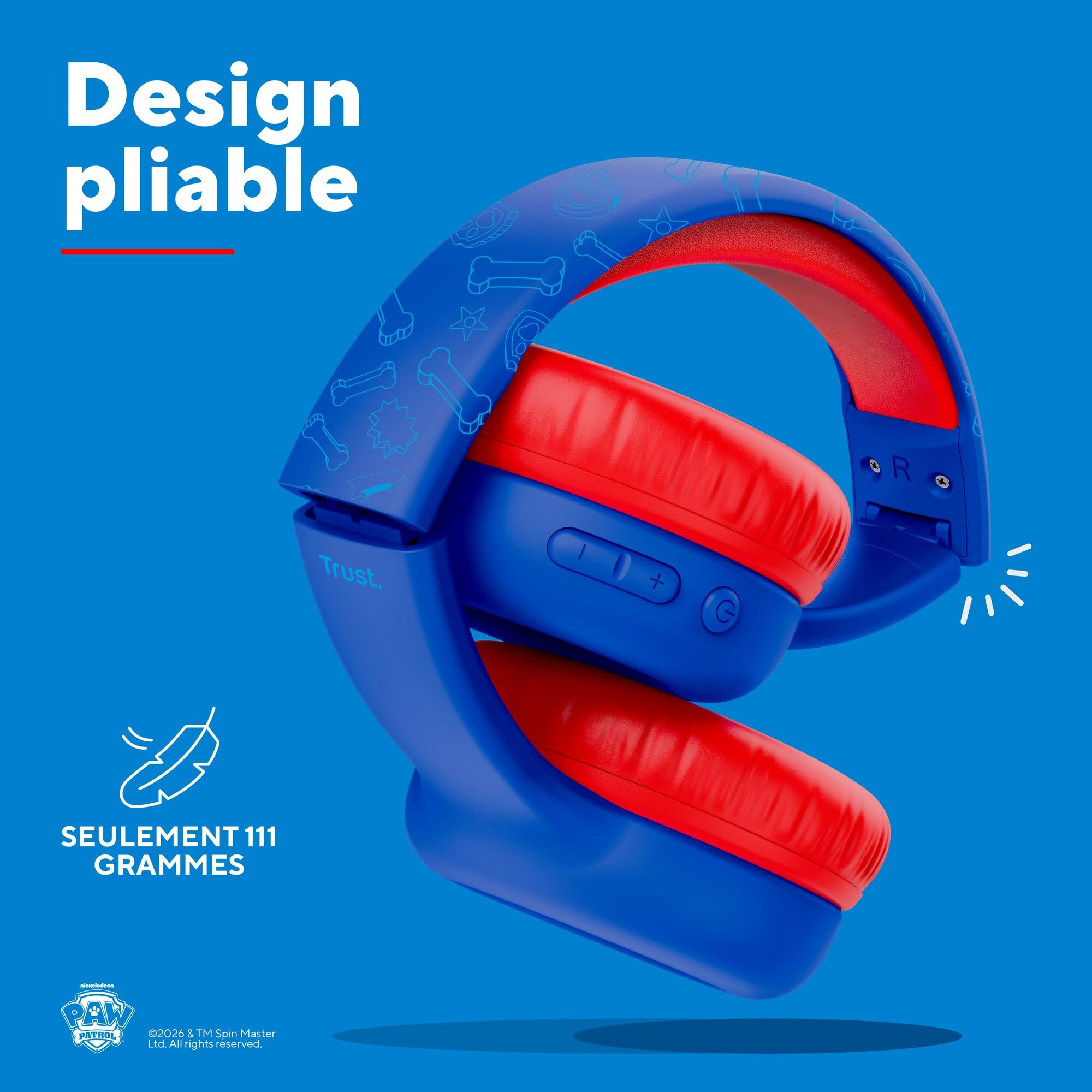trust-pat-patrouille-casque-bluetooth-sans-fil-pour-enfant-4-10-ans-bleu-limiteu image 6