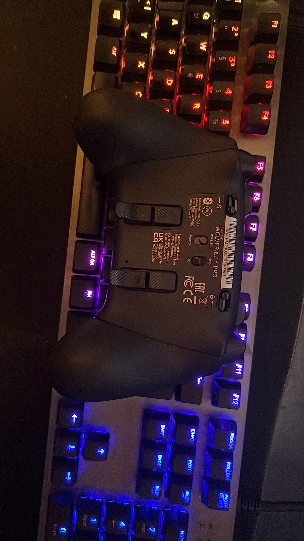 Manette de compétition