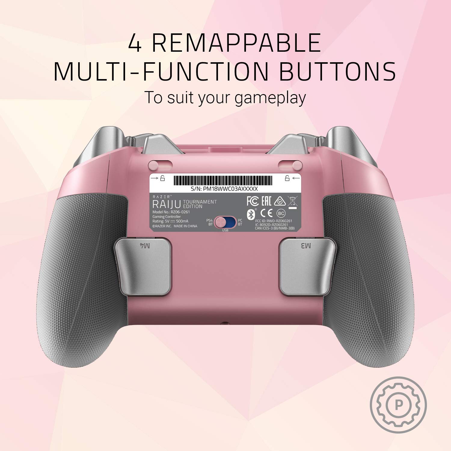 razer-raiju-tournament-edition-2019-manette-de-jeu-sans-fil-et-filaire-ps4-pc-bo image 5