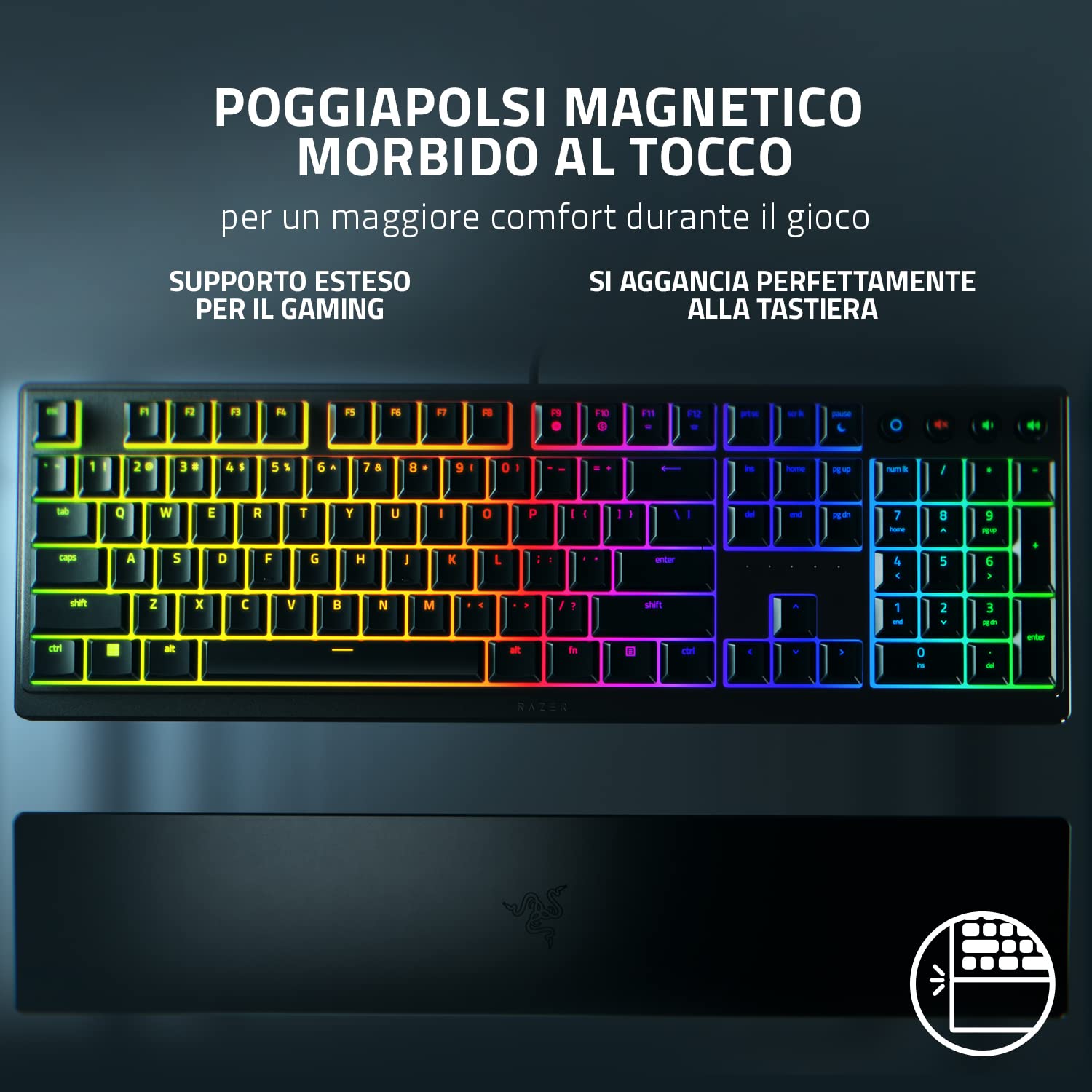 razer-ornata-v3-clavier-gaming-mecha-membrane-low-profile-repose-poignet-magn-ti image 6