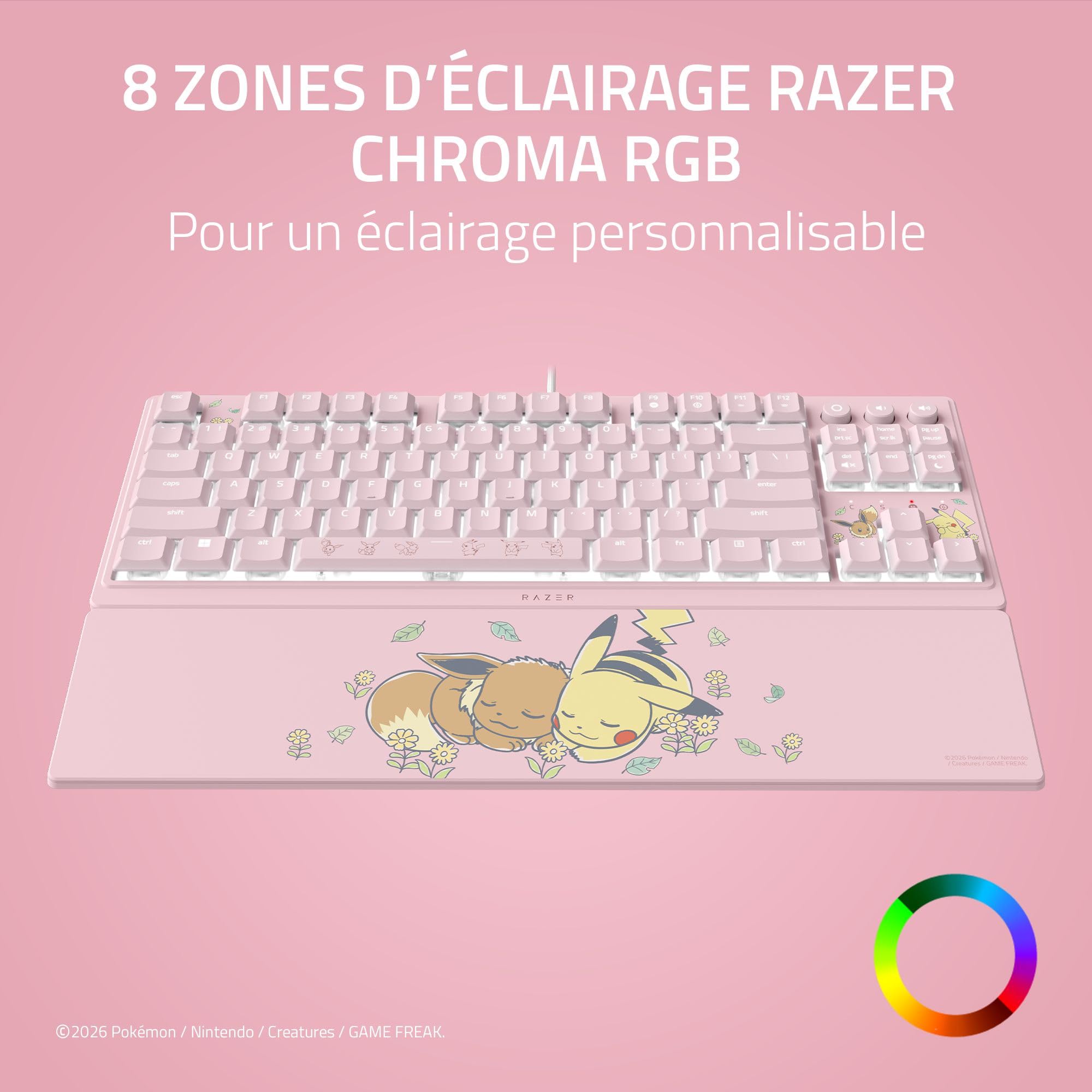 razer-ornata-v3-tenkeyless-dition-pok-mon-pikachu-eevee-clavier-gaming-compact-m image 7