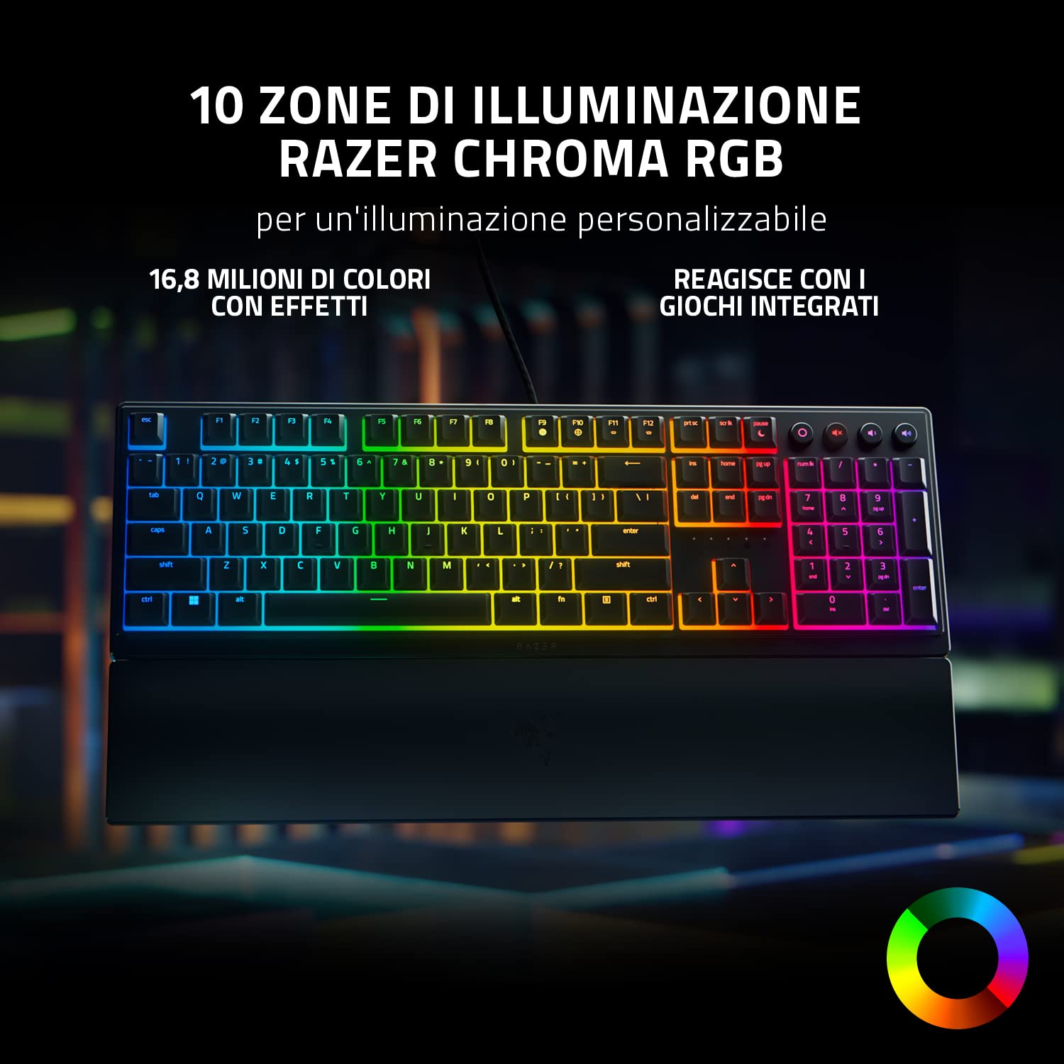 razer-ornata-v3-clavier-gaming-mecha-membrane-low-profile-repose-poignet-magn-ti image 7